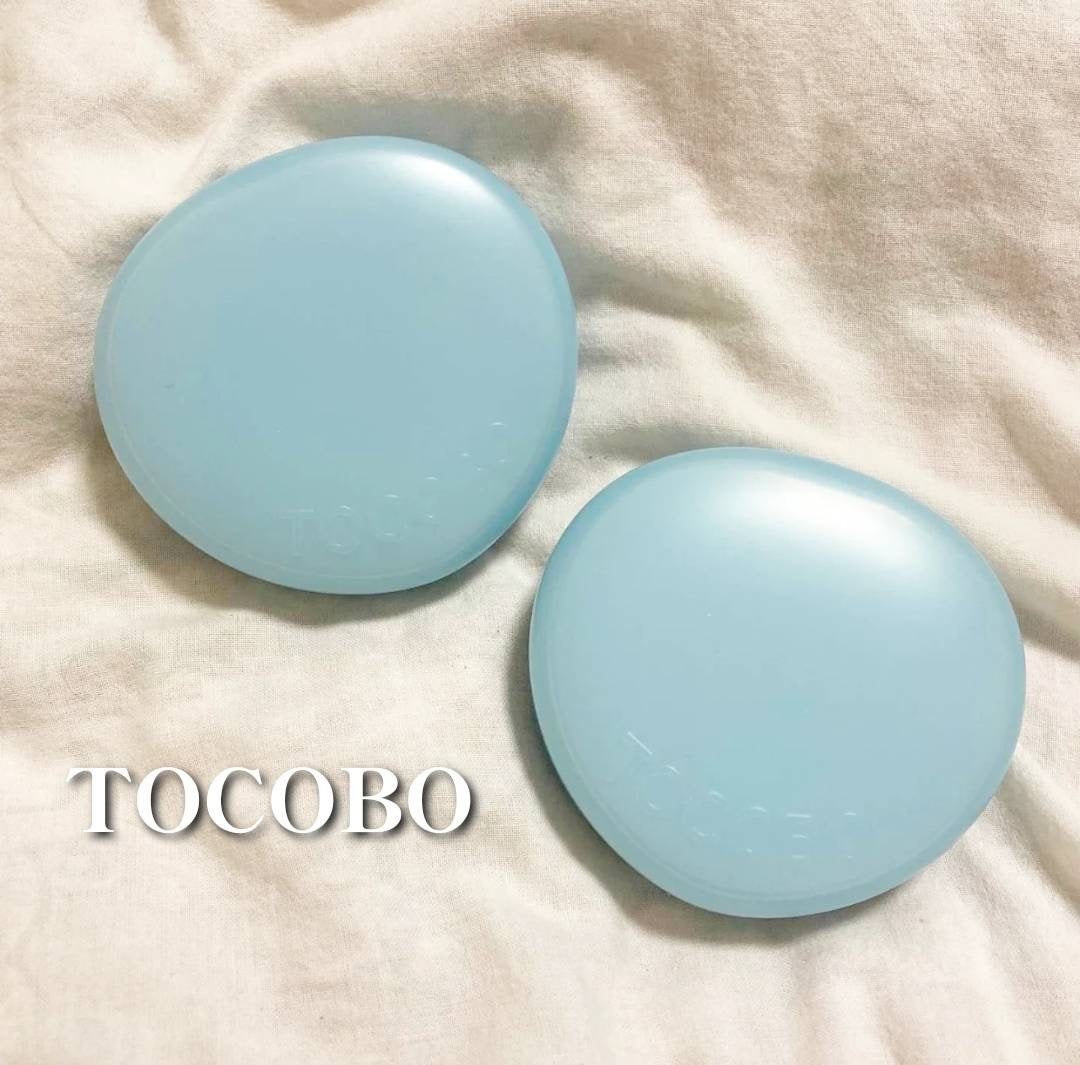 ブラーフィニッシュサンクッション/TOCOBO/日焼け止めパウダーを使ったクチコミ(1枚目)