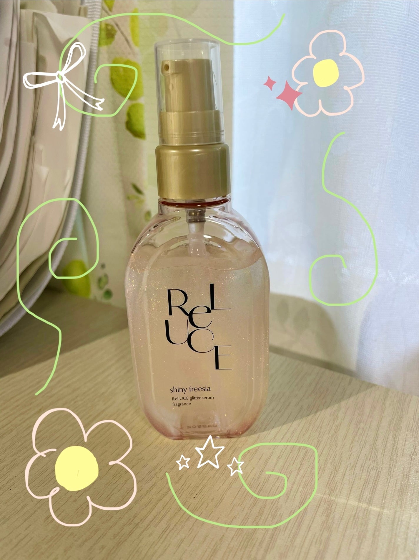 リルーチェ グリッターセラムフレグランス シャイニーフリージア/ReLUCE/香水(その他)を使ったクチコミ(1枚目)