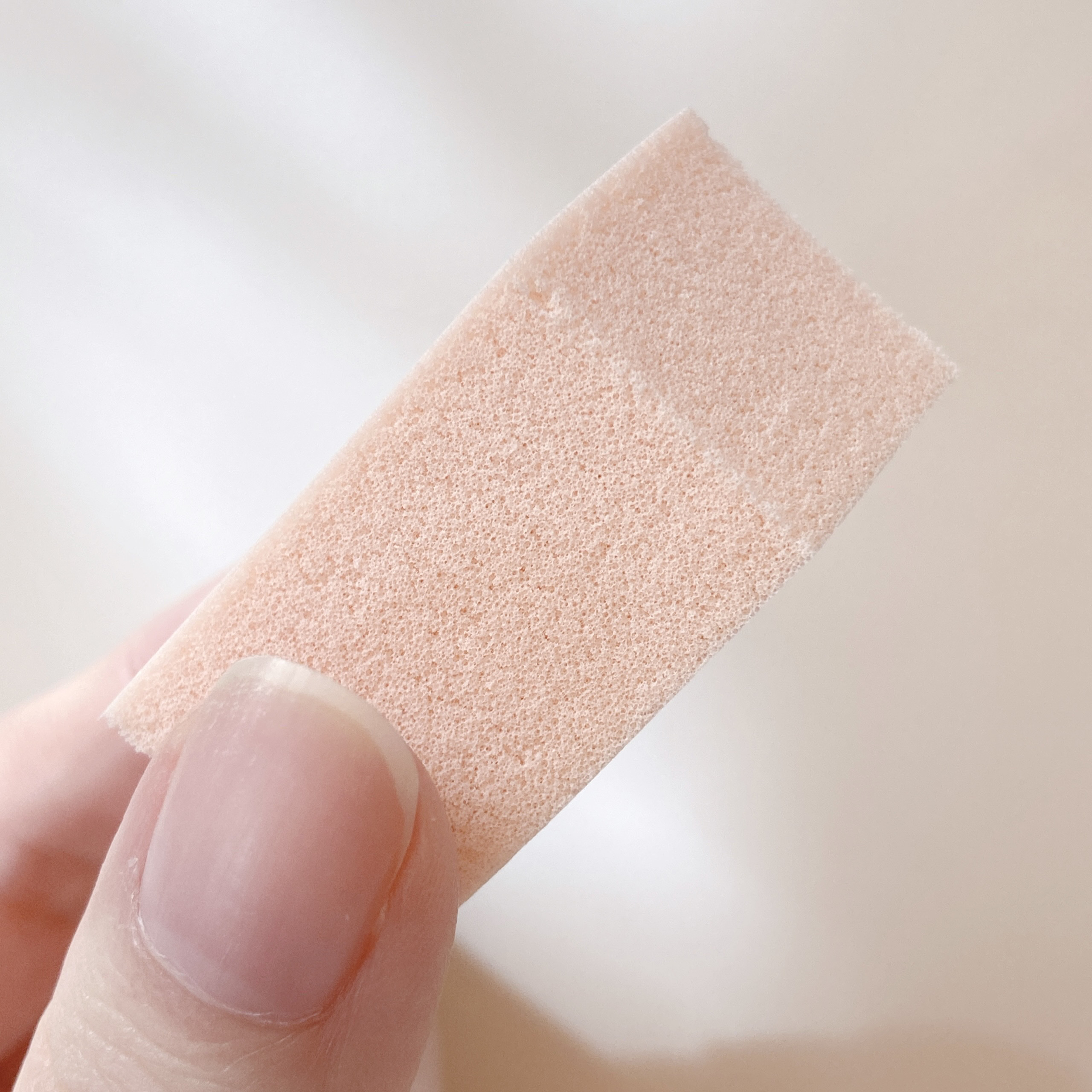 バリュースポンジN ハウス型タイプS 30P/ロージーローザ/パフ・スポンジを使ったクチコミ（3枚目）