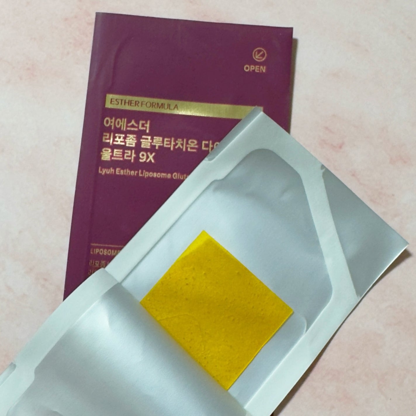 ヨエスターグルタチオンダイレクト5X/ESTHER FORMULA/美容サプリメントを使ったクチコミ(6枚目)