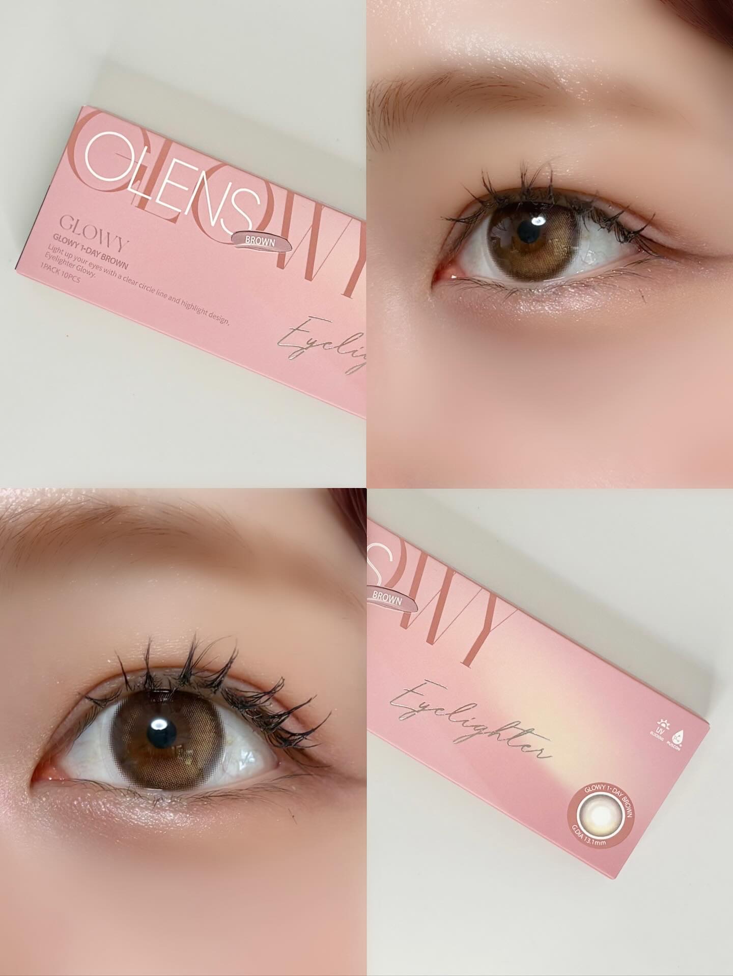 ビッグ グローイ 1Month/OLENS/１ヶ月（１MONTH）カラコンを使ったクチコミ（3枚目）