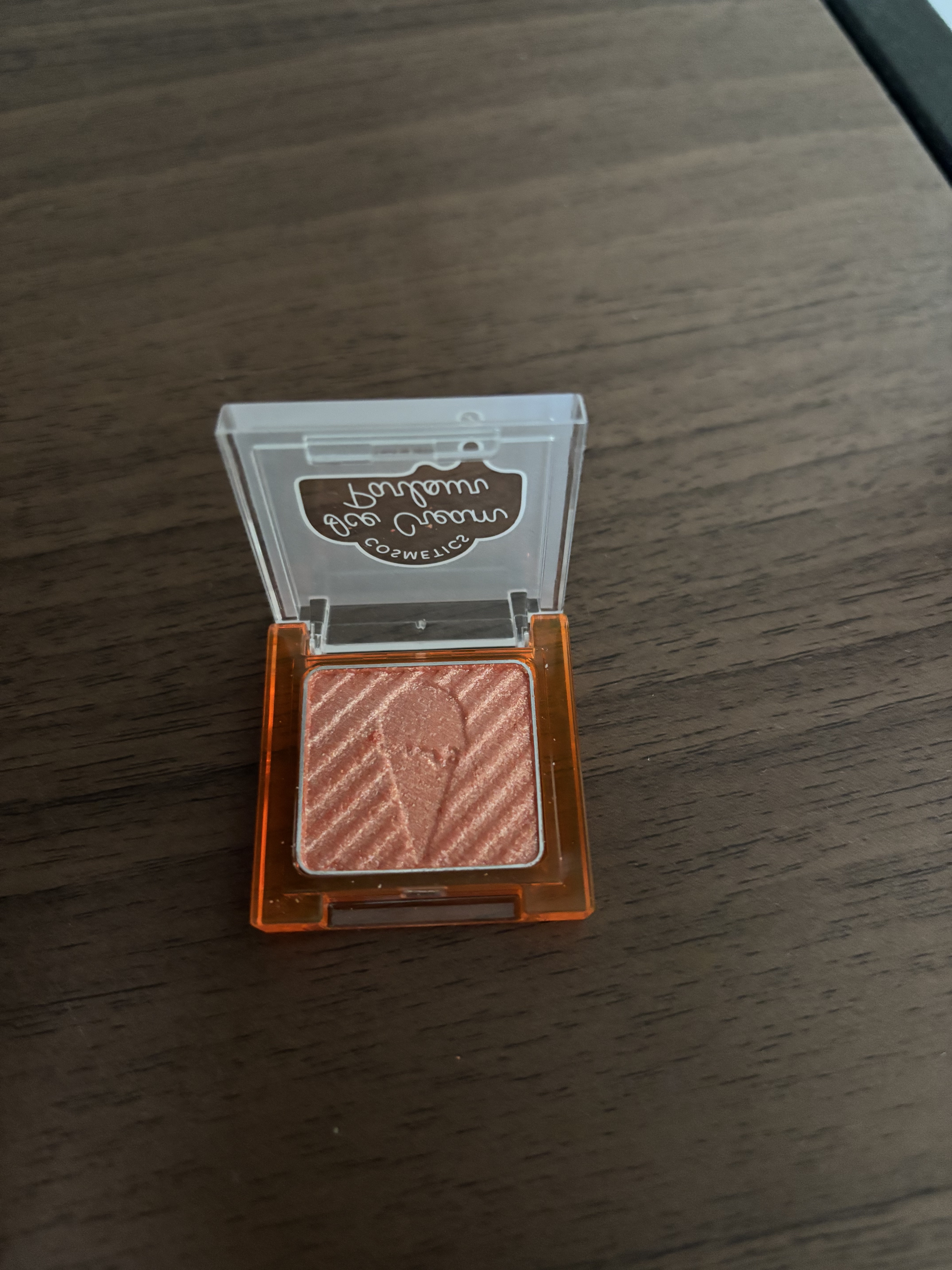 アイシャドウ オレンジパーティ/アイスクリームパーラー コスメティクス/単色アイシャドウを使ったクチコミ（2枚目）