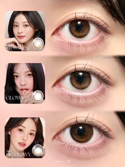 ビッグ グローイ 1Month/OLENS/1ヶ月(1MONTH)カラコンを使ったクチコミ(2枚目)