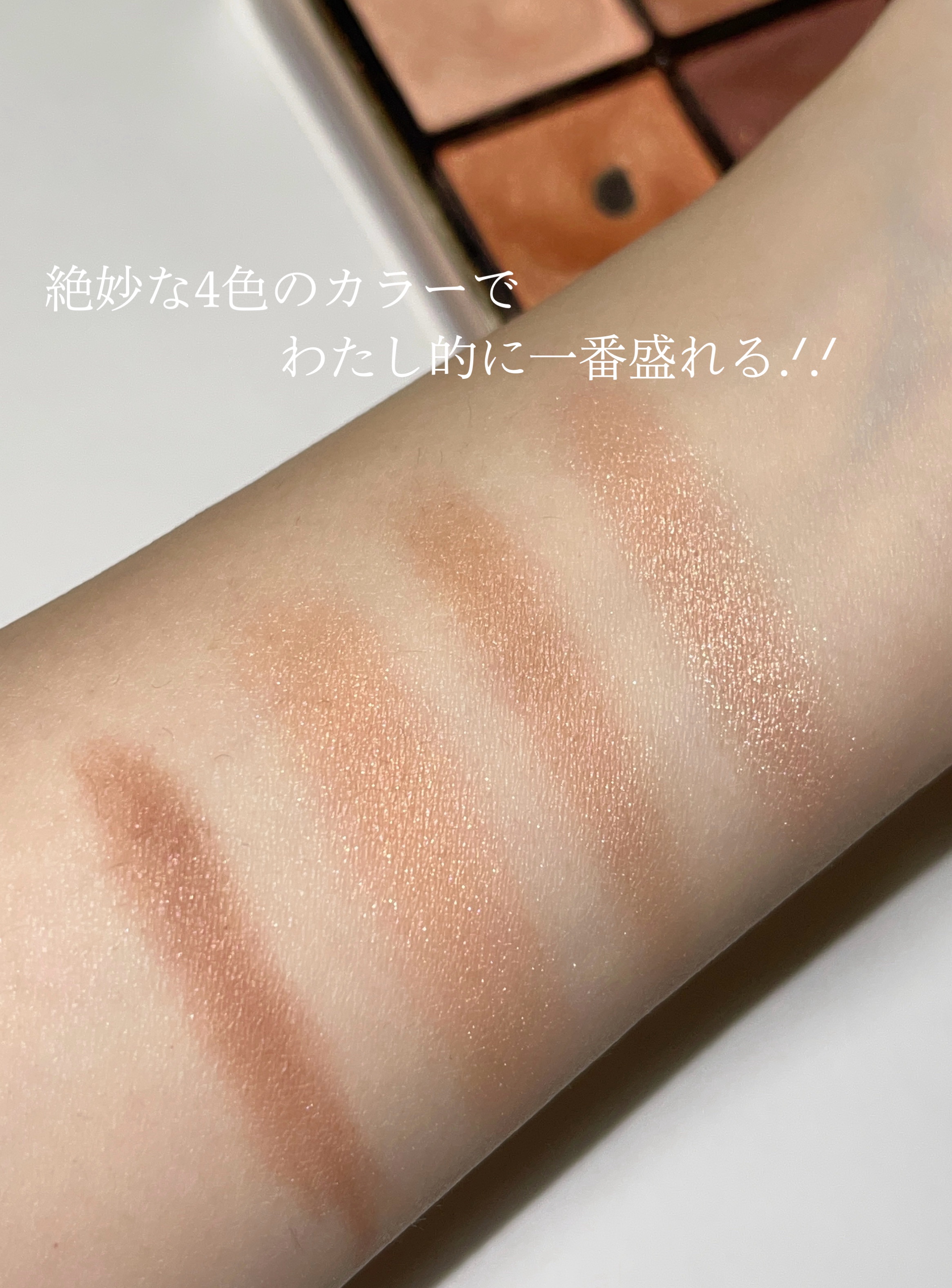 ルナソル アイカラーレーションN 14 Mahogany/LUNASOL/アイシャドウパレットを使ったクチコミ（2枚目）