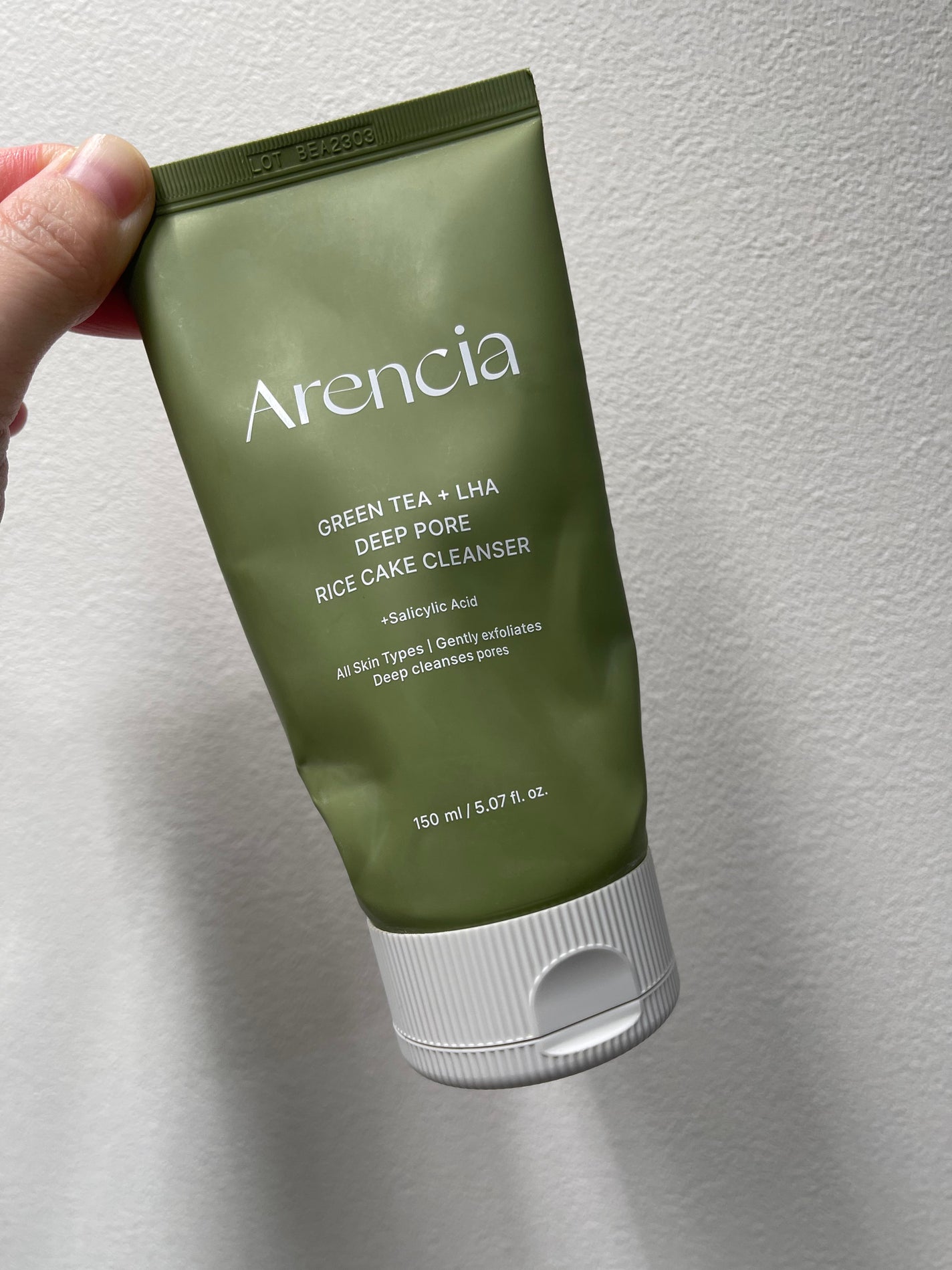 ライスLHAディープポアコントロールライスケーキクレンザー /アレンシア/洗顔フォームを使ったクチコミ(1枚目)