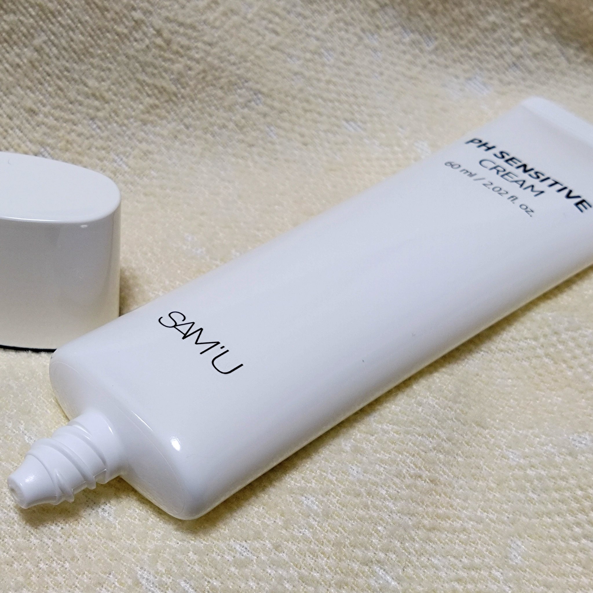 サミュ PHセンシティブクリーム/SAM'U/フェイスクリームを使ったクチコミ（3枚目）