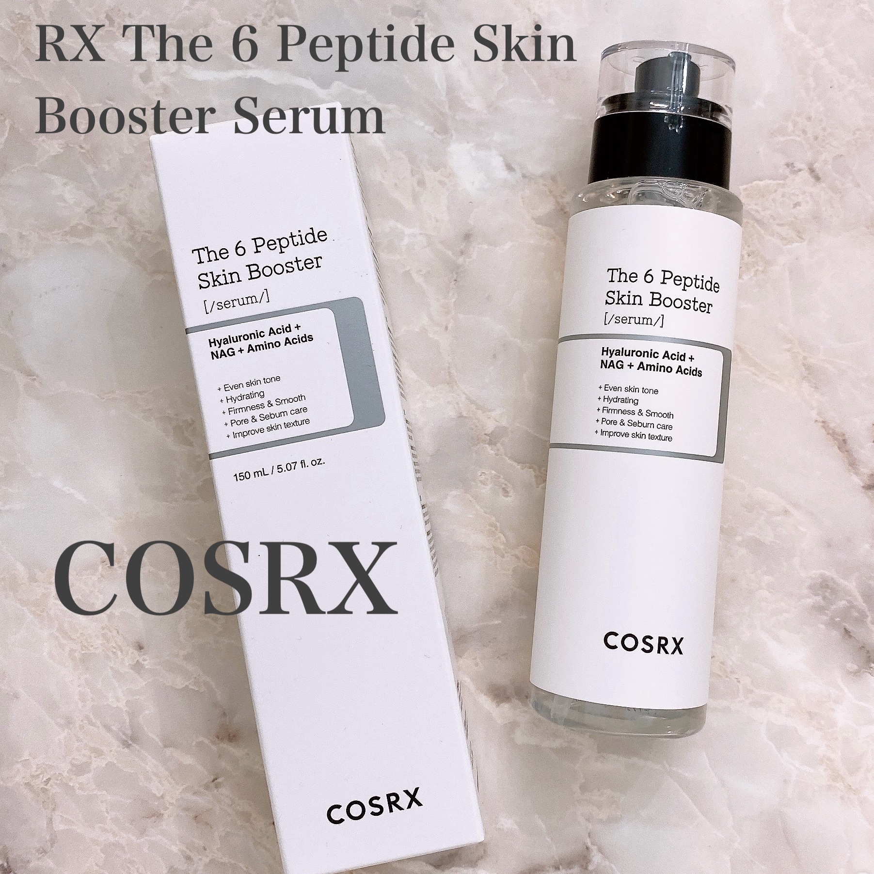 RXザ・6ペプチドスキンブースターセラム/COSRX/ブースター・導入液を使ったクチコミ（1枚目）