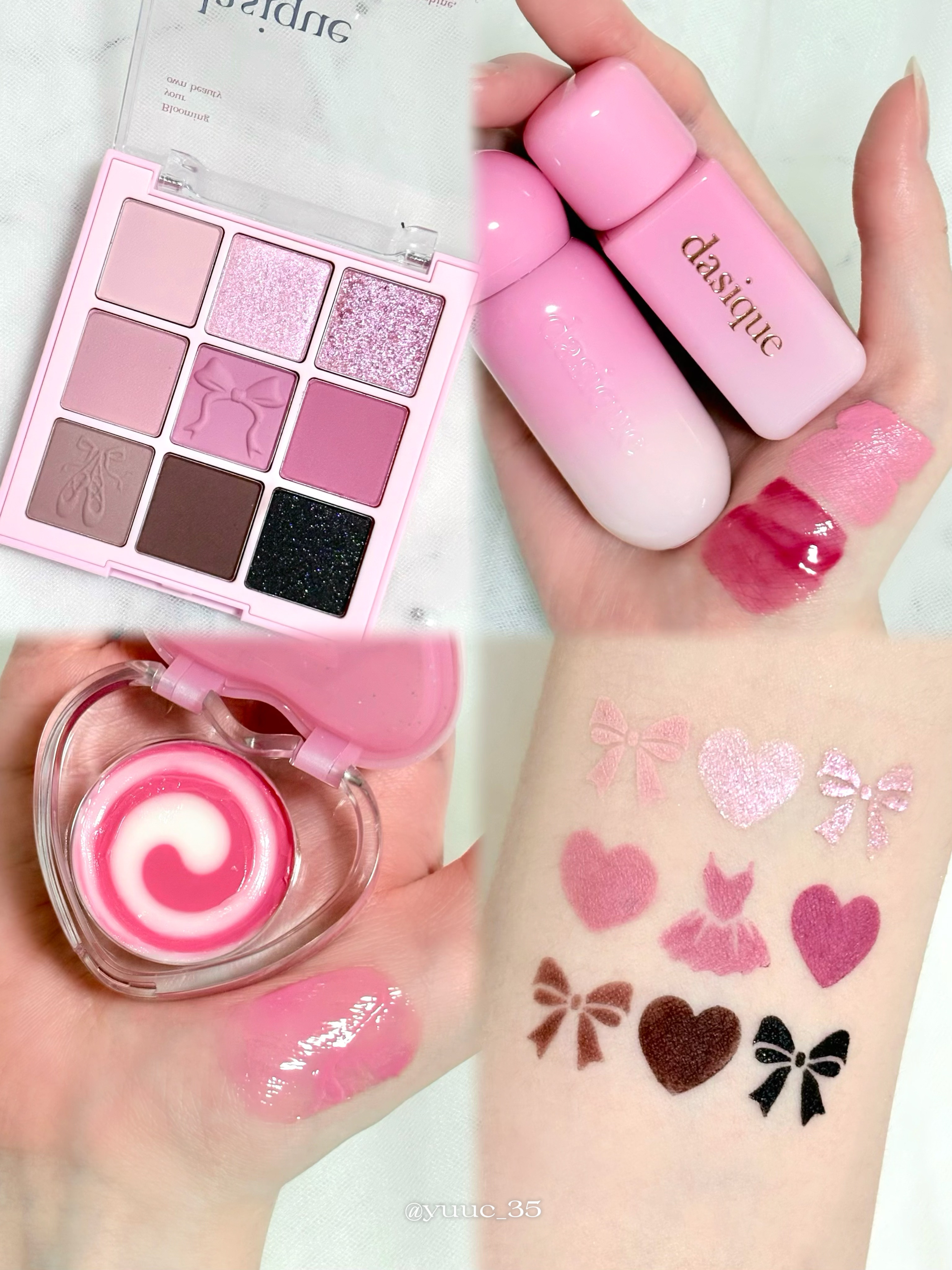 シャドウパレット/dasique/アイシャドウパレットを使ったクチコミ（1枚目）