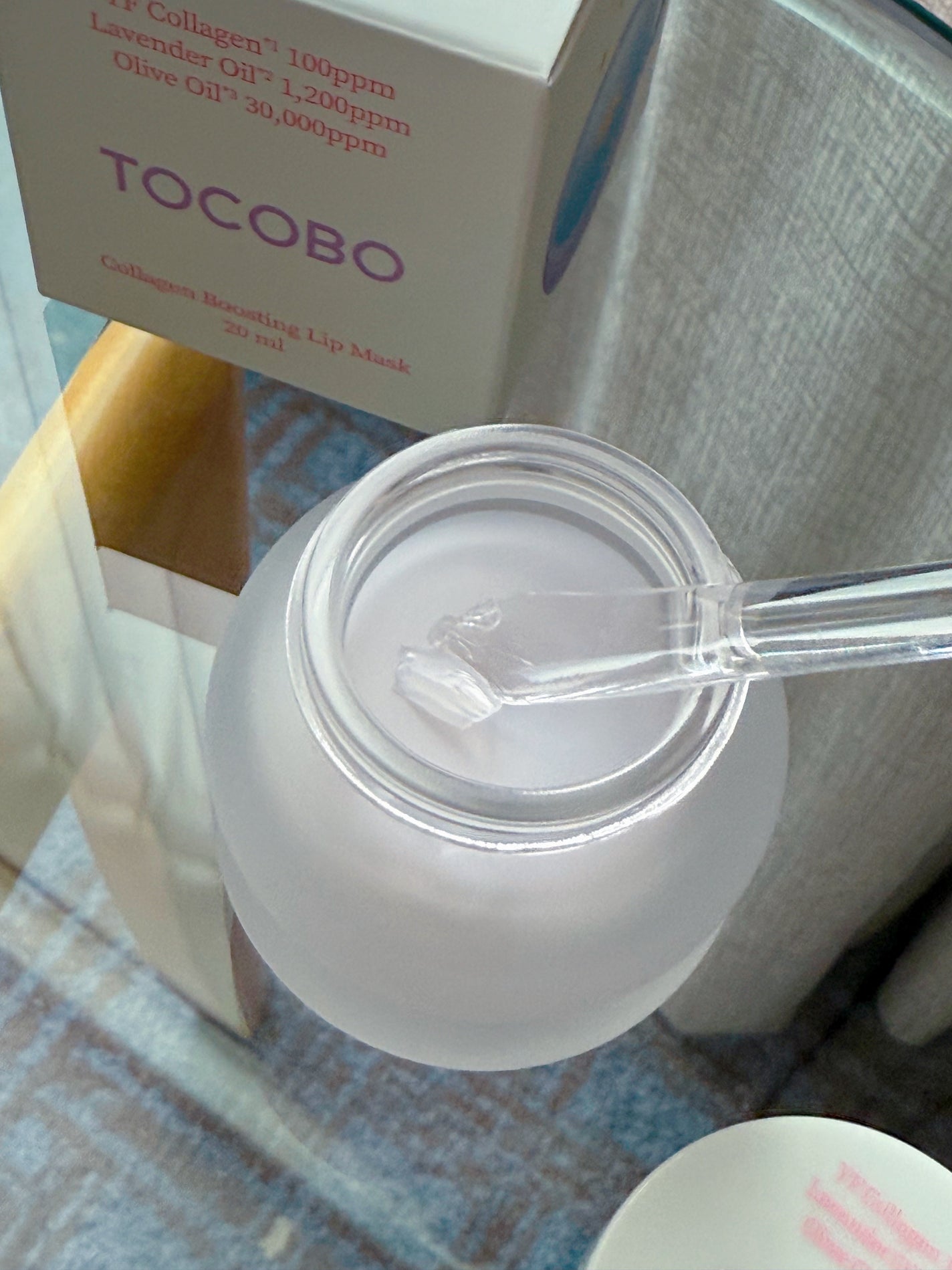 コラーゲンブースティングリップマスク/TOCOBO/リップマスクを使ったクチコミ(3枚目)