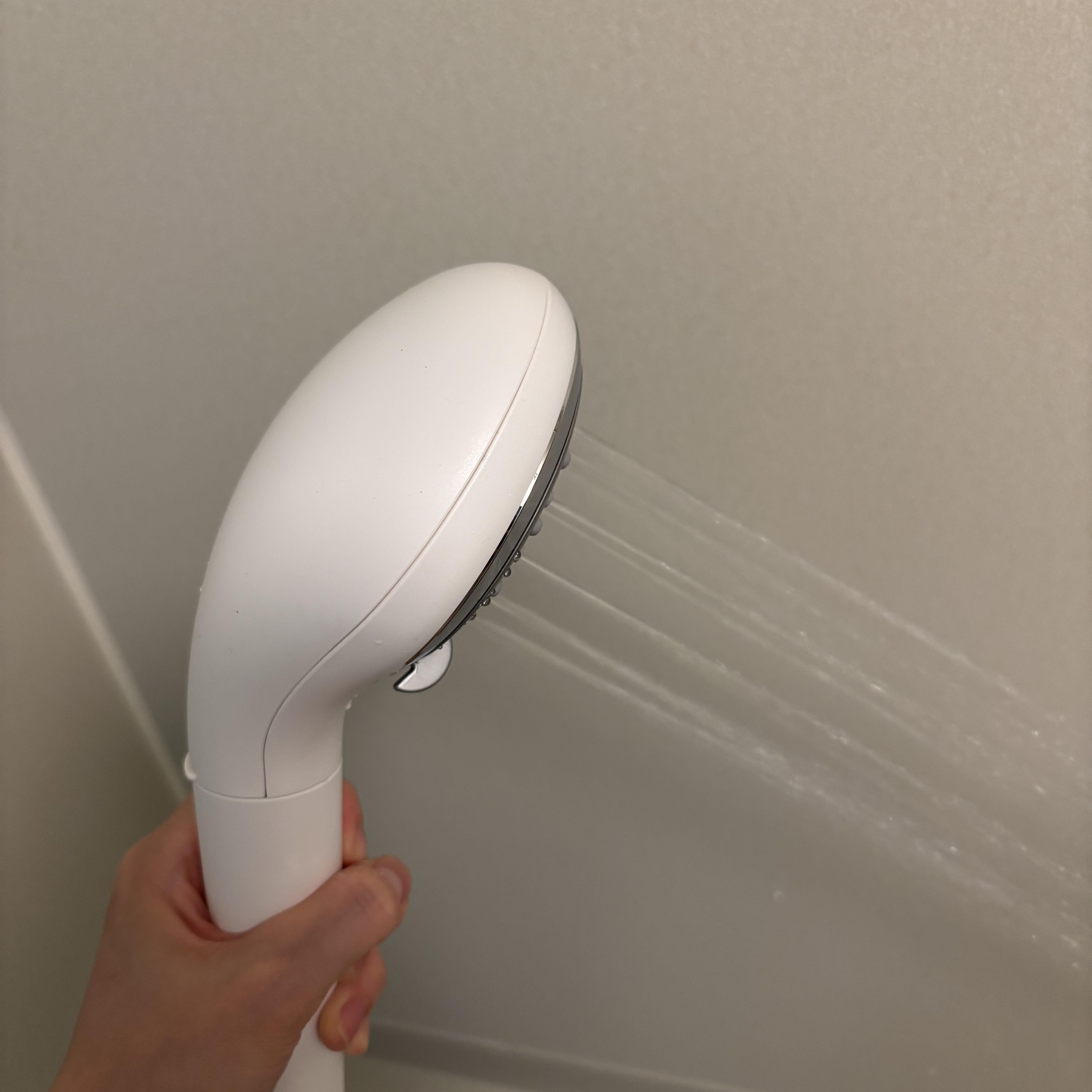 ファインバブルシャワーヘッド ファインベール EH-SH50 ホワイト/Panasonic/シャワーヘッドを使ったクチコミ（3枚目）