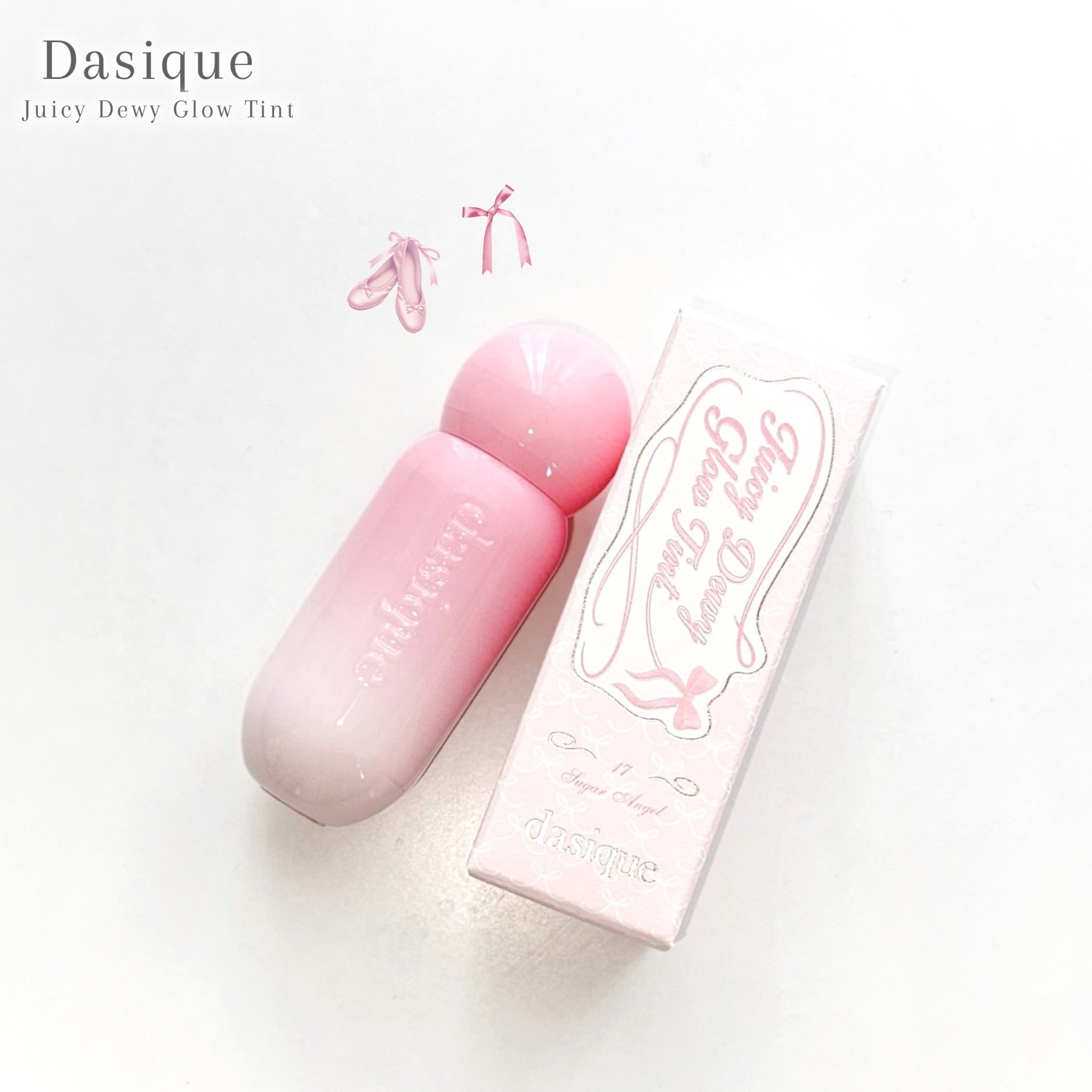 ジューシーデューイグロウティント/dasique/リップティントを使ったクチコミ（2枚目）