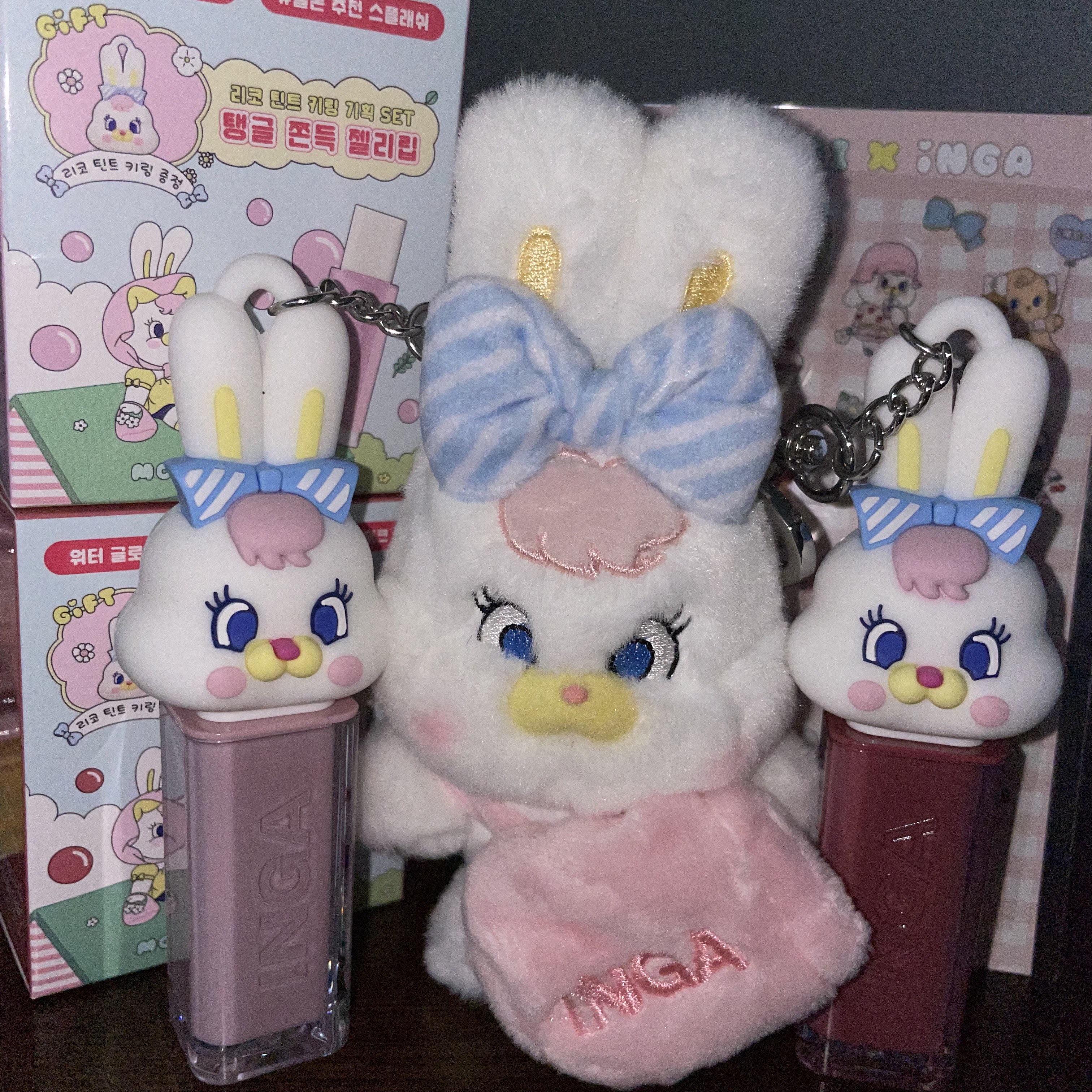 ウォーターグローリップティント/INGA/リップティントを使ったクチコミ（3枚目）