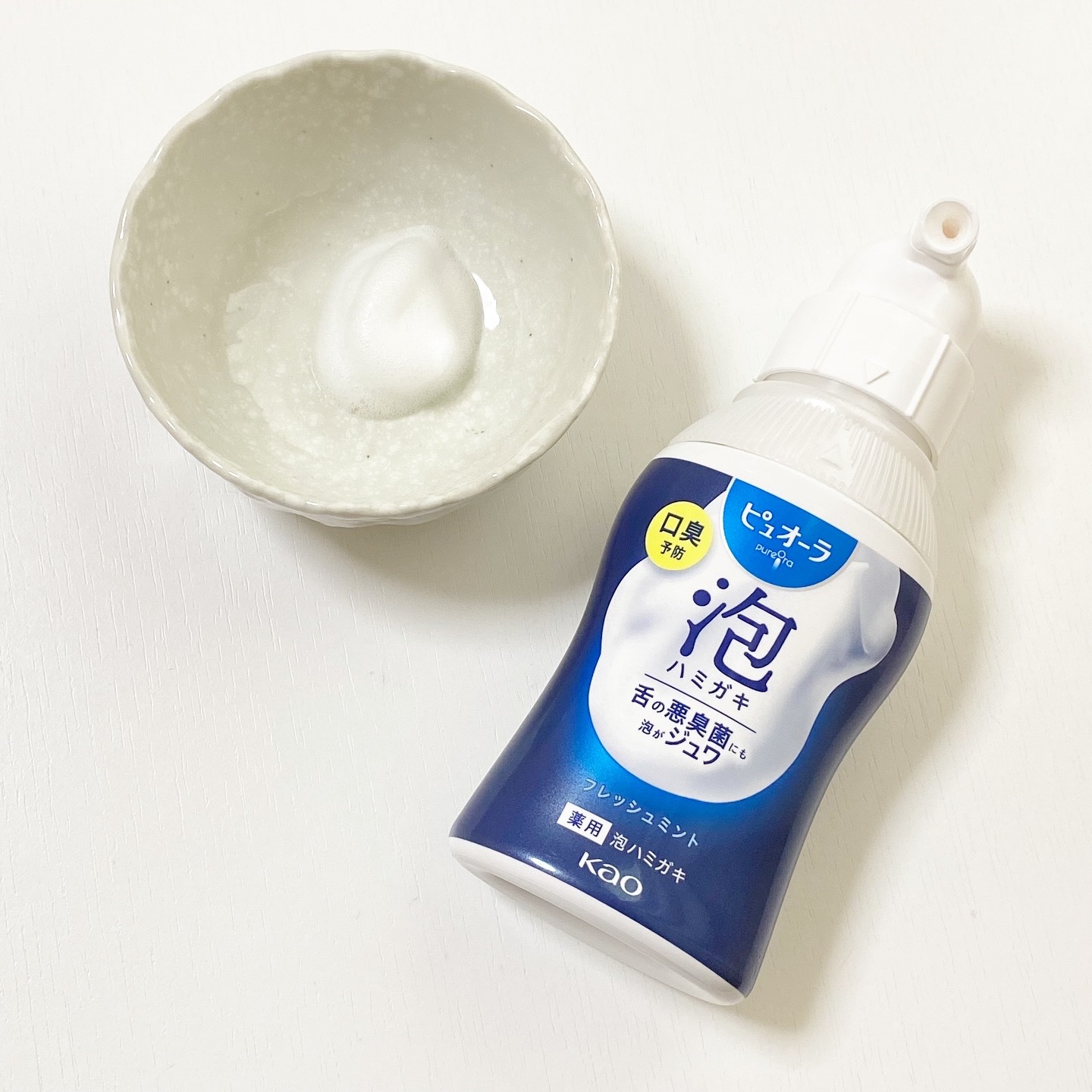 ピュオーラ 泡ハミガキ/ピュオーラ/歯磨き粉を使ったクチコミ（2枚目）