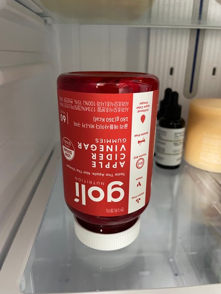 アップルサイダービネガーグミ/goli/健康サプリメントを使ったクチコミ(3枚目)