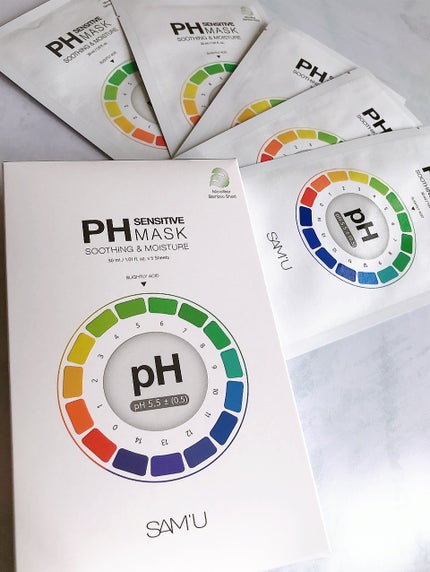 PHセンシティブマスクスージング&モイスト/SAM'U/シートマスク・パックを使ったクチコミ(1枚目)