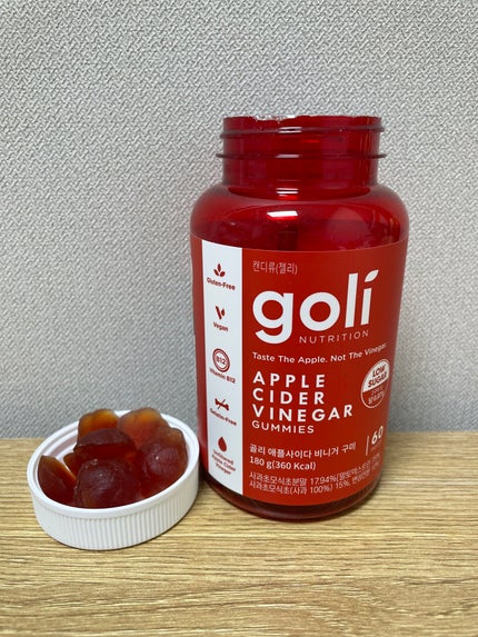 アップルサイダービネガーグミ/goli/健康サプリメントを使ったクチコミ(1枚目)