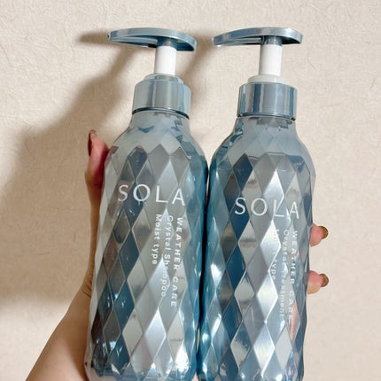 ソラ ウェザーケア クリスタル シャンプー/ヘアトリートメント モイストタイプ/SOLA WEATHER CARE/市販シャンプーを使ったクチコミ(4枚目)