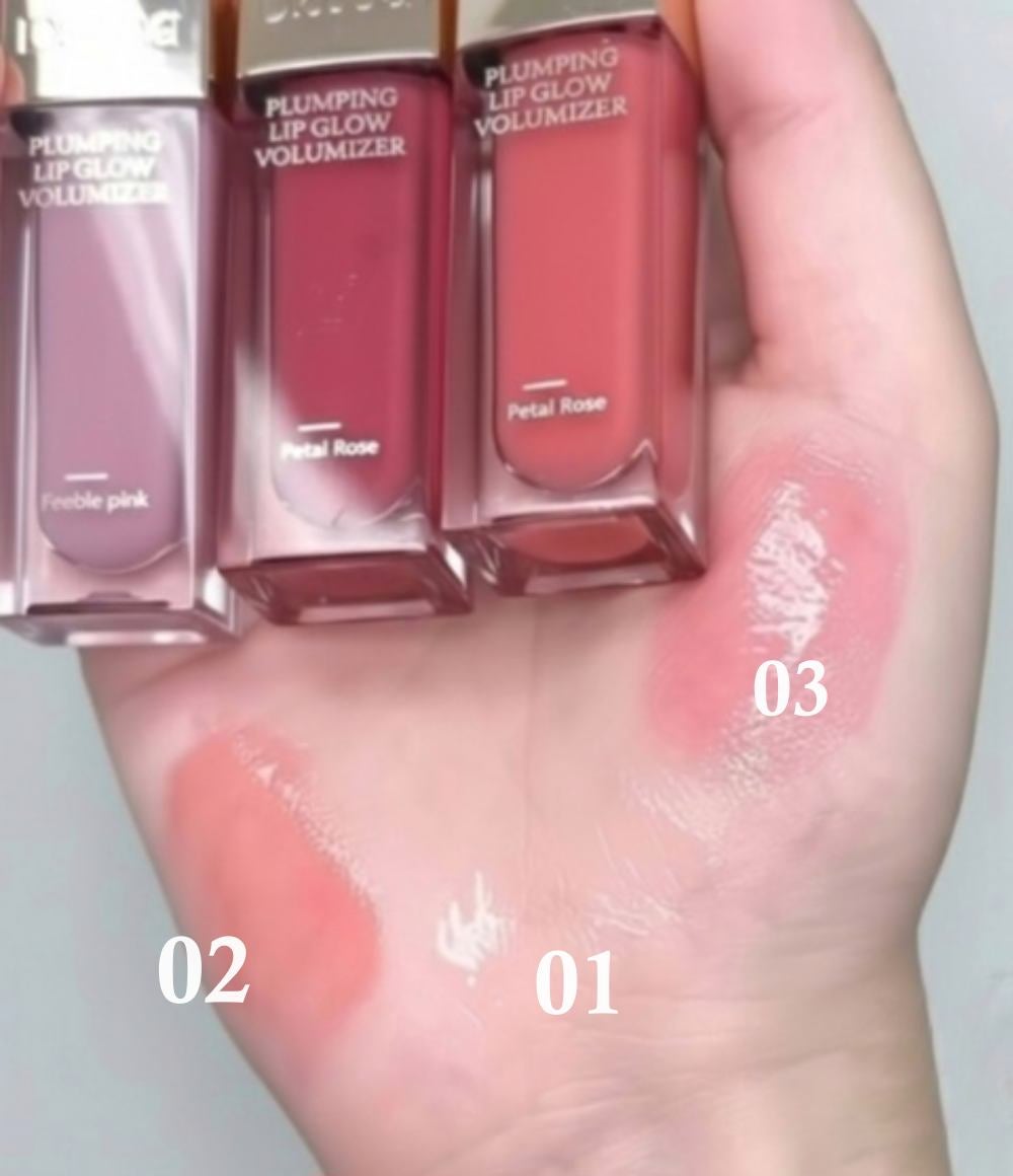 ダルバ プランピンクグロウボリューマイザー/ダルバ/リップグロスを使ったクチコミ(2枚目)