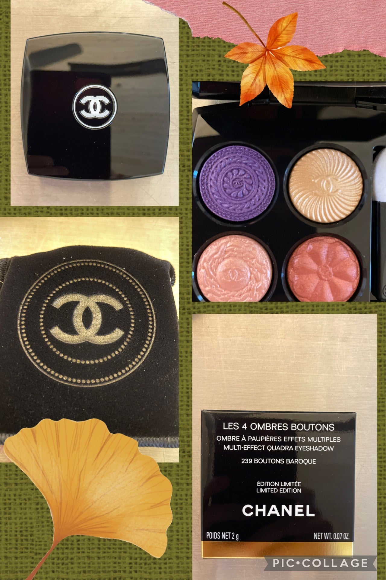 レ キャトル オンブル ブトン/CHANEL/アイシャドウパレットを使ったクチコミ(1枚目)