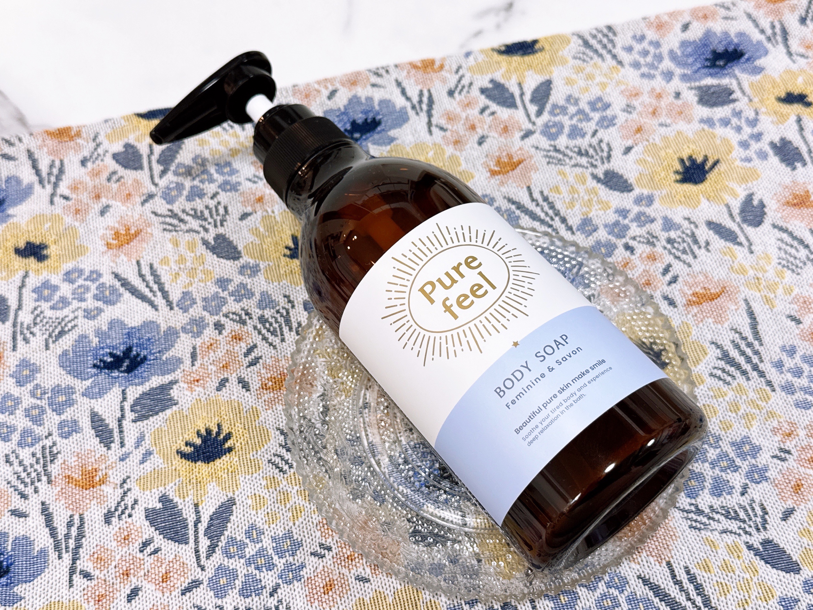 Purefeel ボディソープ フェミニン＆サボンの香り/Purefeel/ボディソープを使ったクチコミ（1枚目）