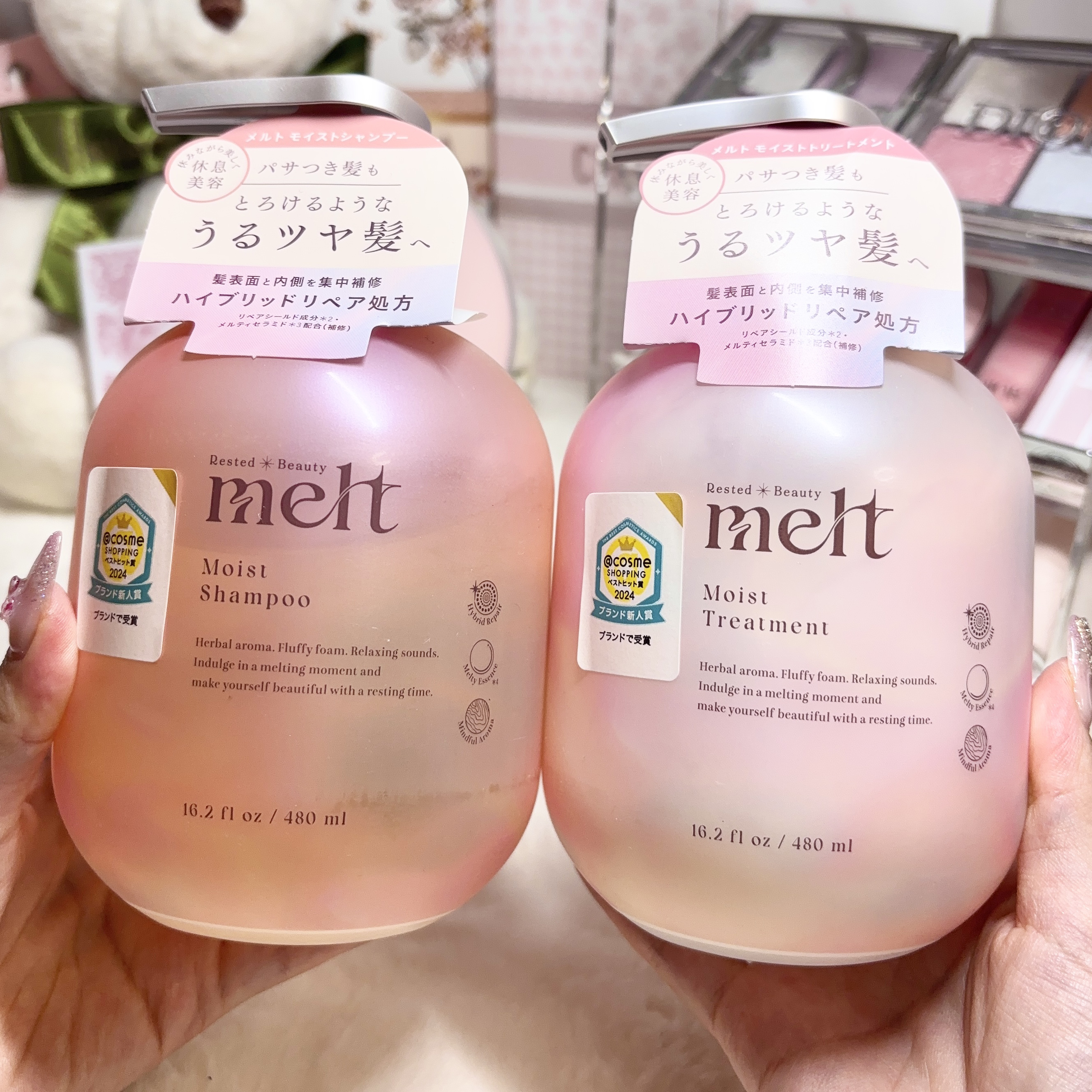 クリーミーメルトパウダー/melt/市販シャンプーを使ったクチコミ（2枚目）