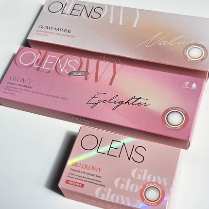 Glowy 1day/OLENS/ワンデー(1DAY)カラコンを使ったクチコミ(2枚目)