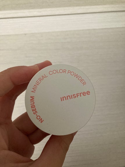 ノーセバム ミネラルカラーパウダー /innisfree/ルースパウダーを使ったクチコミ(1枚目)