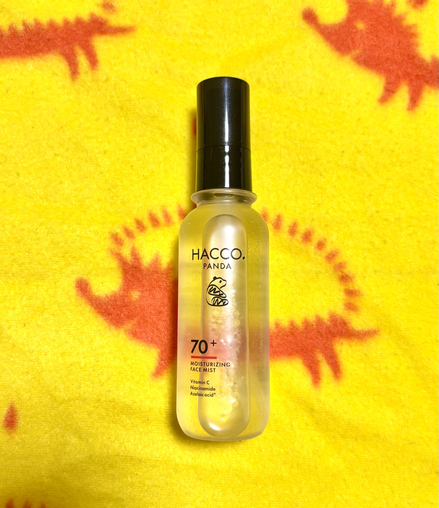 ハッコウパンダ メイクの上から発酵保湿ミスト/HACCO.PANDA/ミスト状化粧水を使ったクチコミ(3枚目)