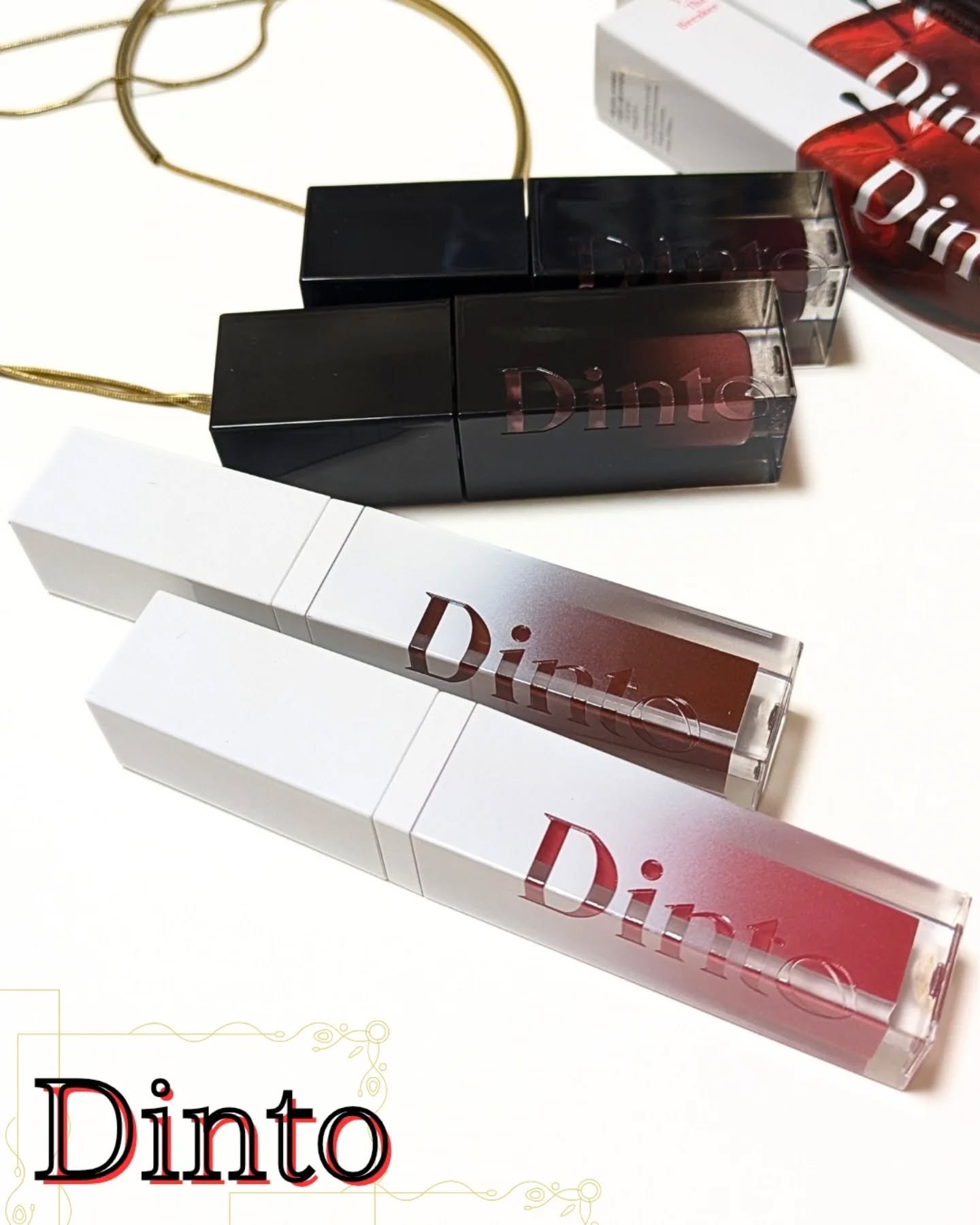 ブラーグロイリップティント/Dinto/リップティントを使ったクチコミ（1枚目）