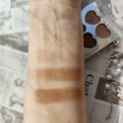 ミニアイシャドウパレット/and us/アイシャドウパレットを使ったクチコミ(4枚目)