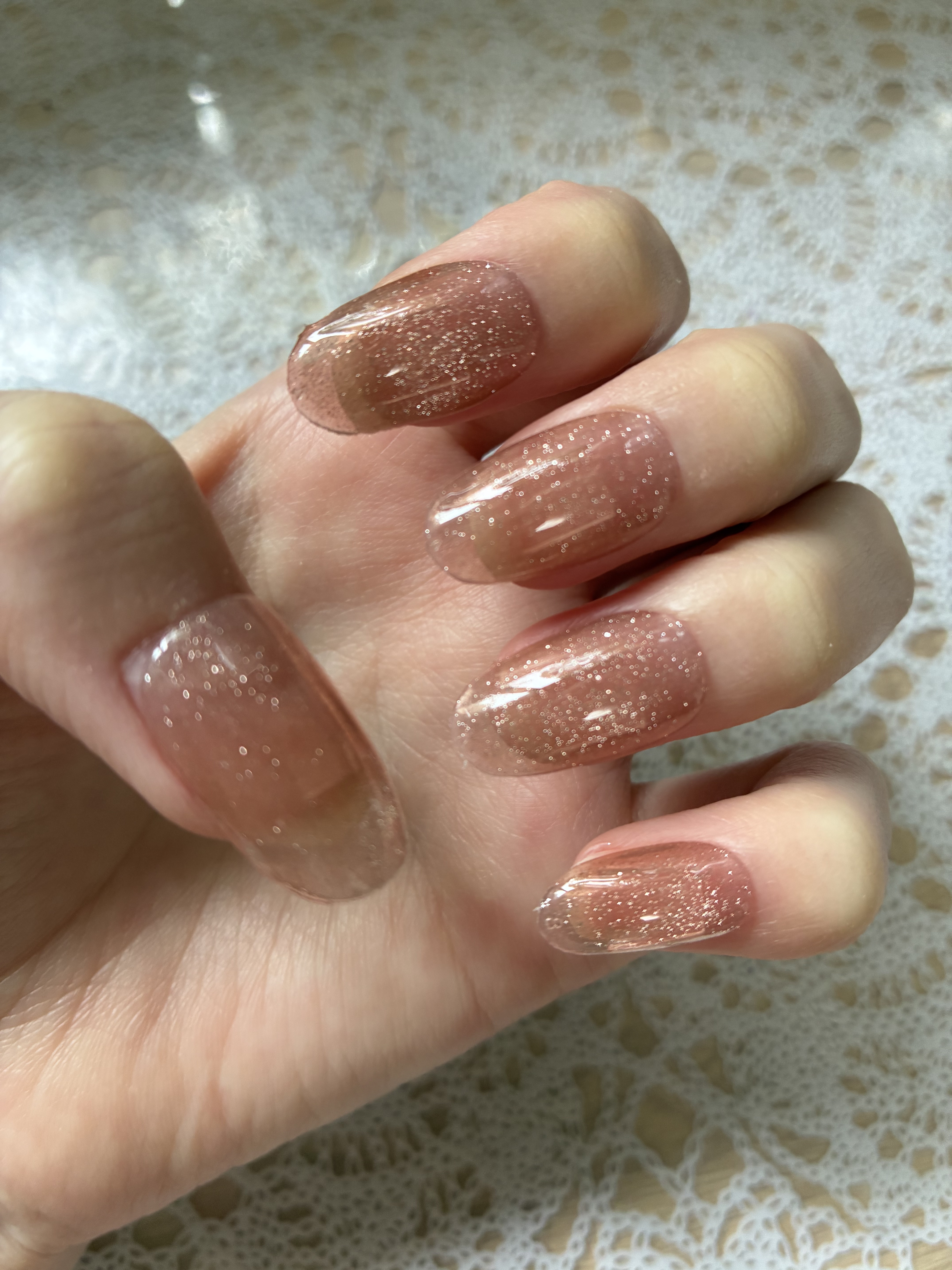 ジェルネイル（ライト対応）/セリア/ジェルネイルを使ったクチコミ（1枚目）