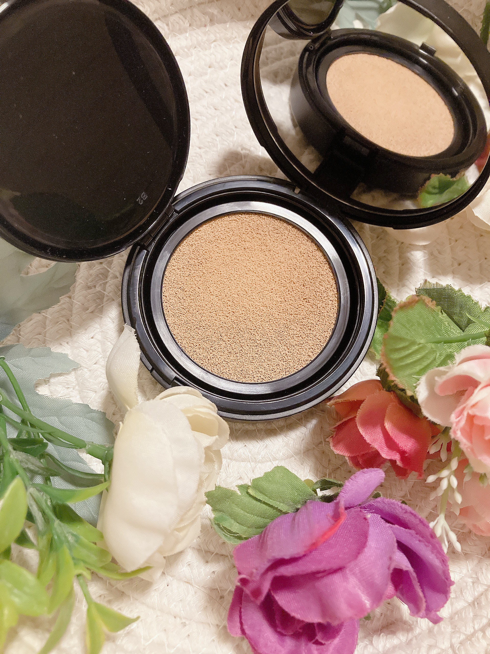 ベルベットジュエルクッション/BIVABOO/クッションファンデーションを使ったクチコミ（2枚目）