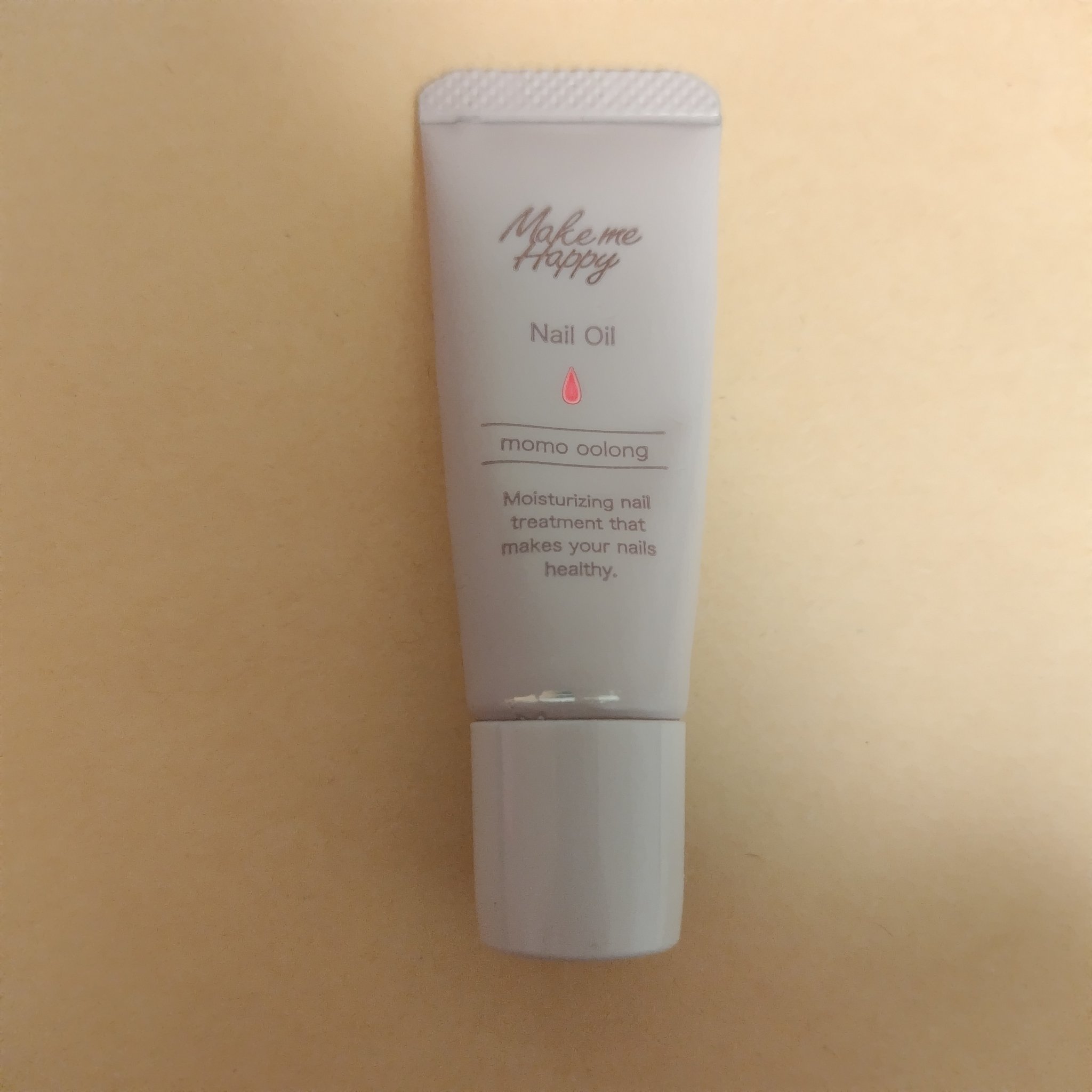 メイクミーハッピー ネイルオイル momo oolong/キャンメイク/ネイルオイル・トリートメントを使ったクチコミ（1枚目）