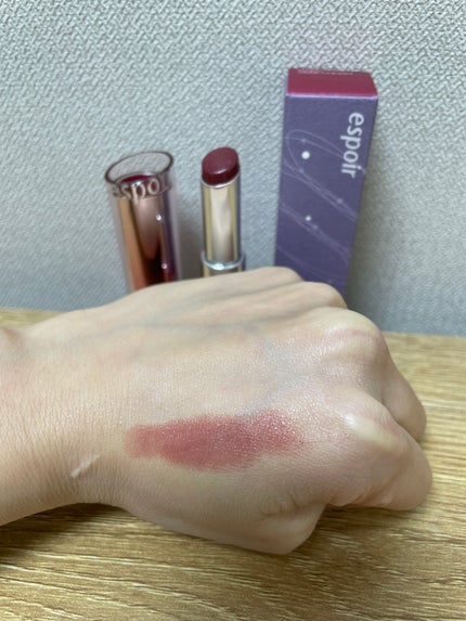 ノーウェアリップスティック バーミンググロー/espoir/口紅を使ったクチコミ(5枚目)