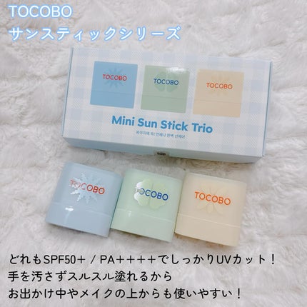 コットンソフトサンスティック/TOCOBO/日焼け止めスティックを使ったクチコミ(2枚目)