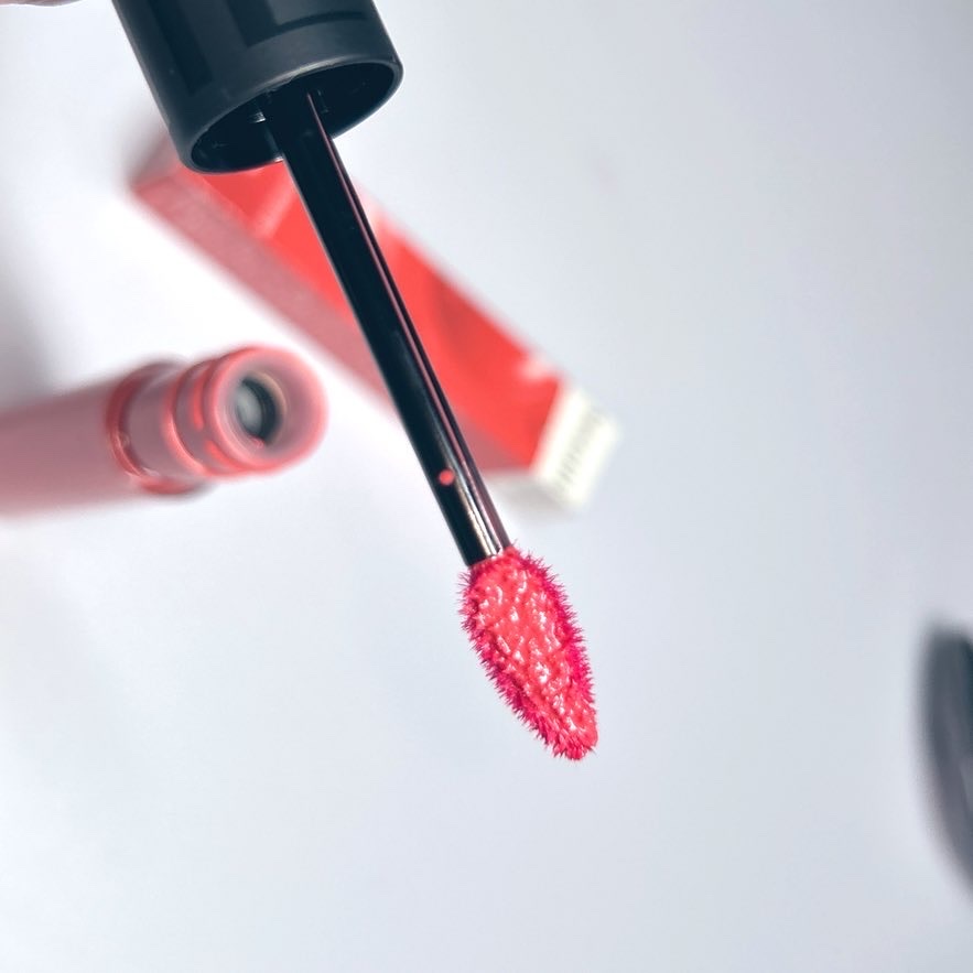 リップグロウボム RD315 りんごボム/マキアージュ/リップティントを使ったクチコミ（2枚目）