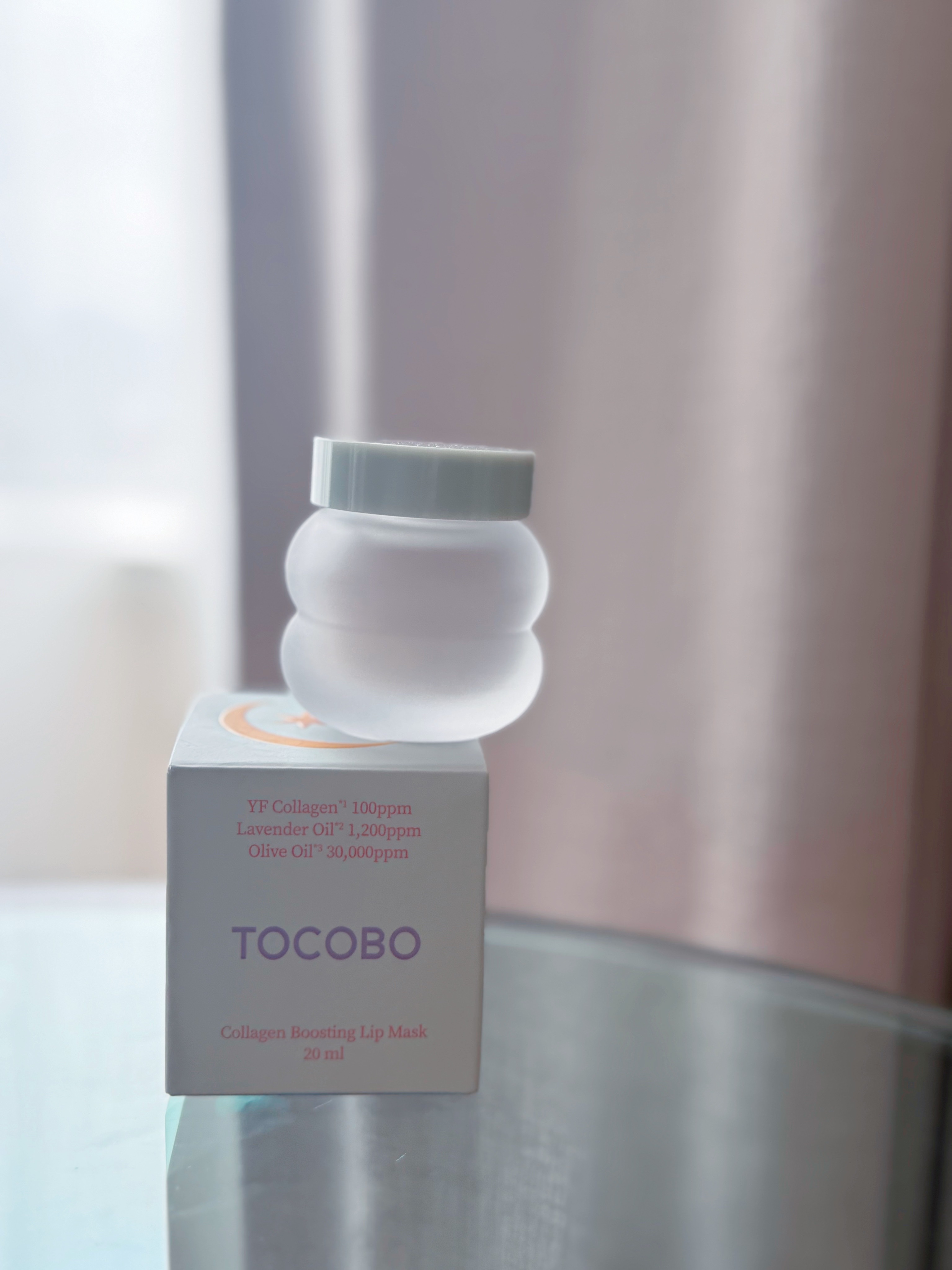 コラーゲンブースティングリップマスク/TOCOBO/リップマスクを使ったクチコミ（1枚目）