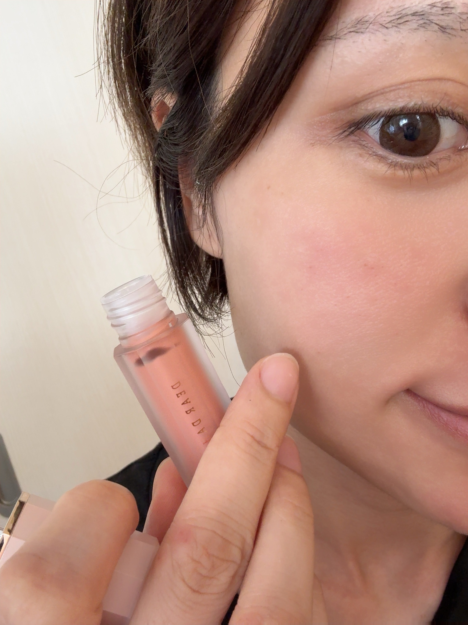 ペタルドロップリキッドブラッシャー/DEAR DAHLIA/リキッドチークを使ったクチコミ（3枚目）