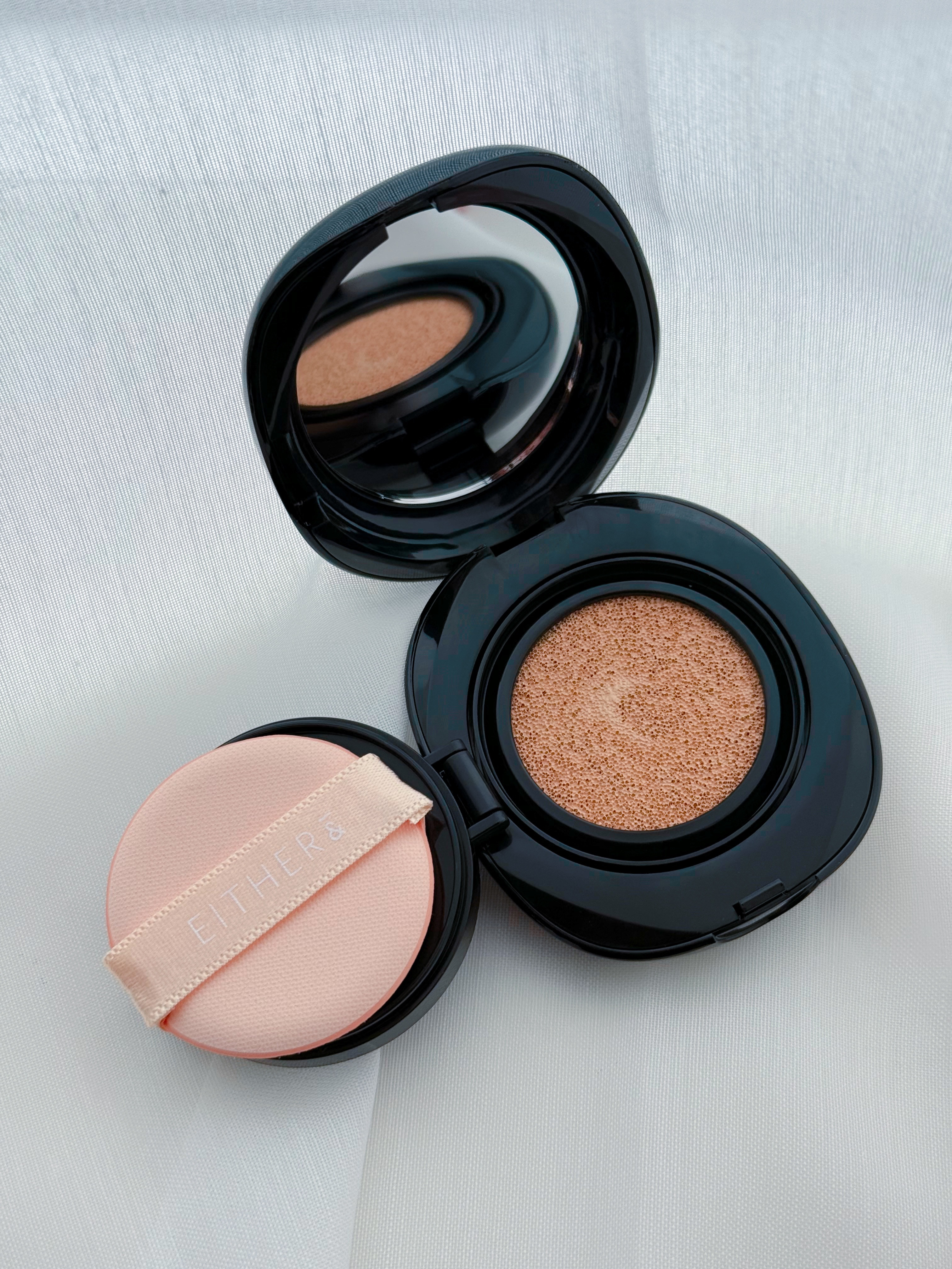 Pebble Blur Cushion/EITHER＆/クッションファンデーションを使ったクチコミ（2枚目）