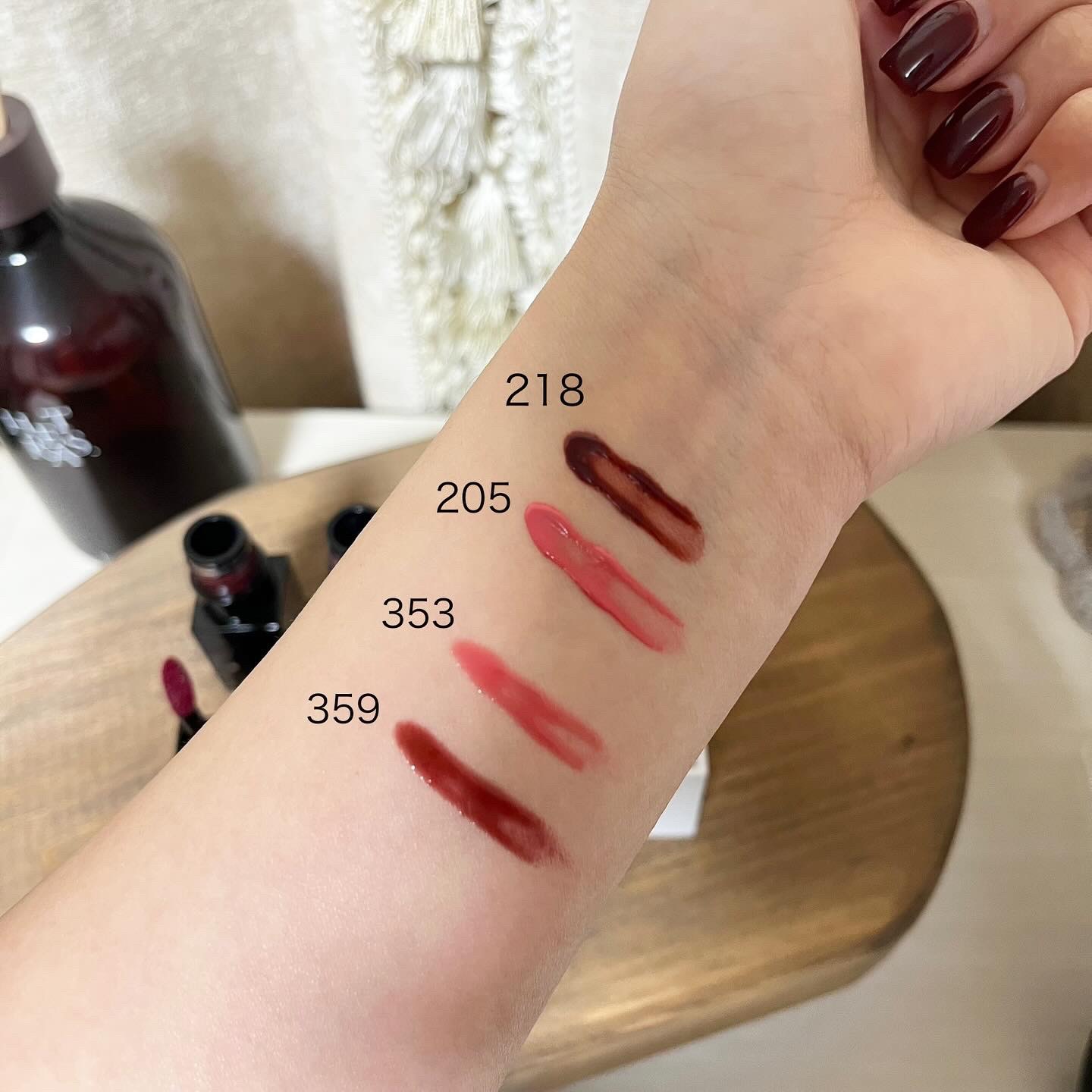 ブラーグロイリップティント/Dinto/リップティントを使ったクチコミ（3枚目）