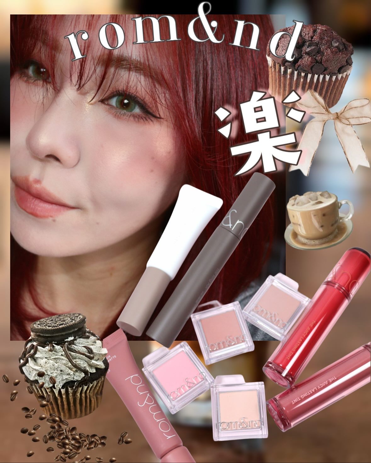 ハンオールブロウカラ/rom&nd/眉マスカラを使ったクチコミ（1枚目）