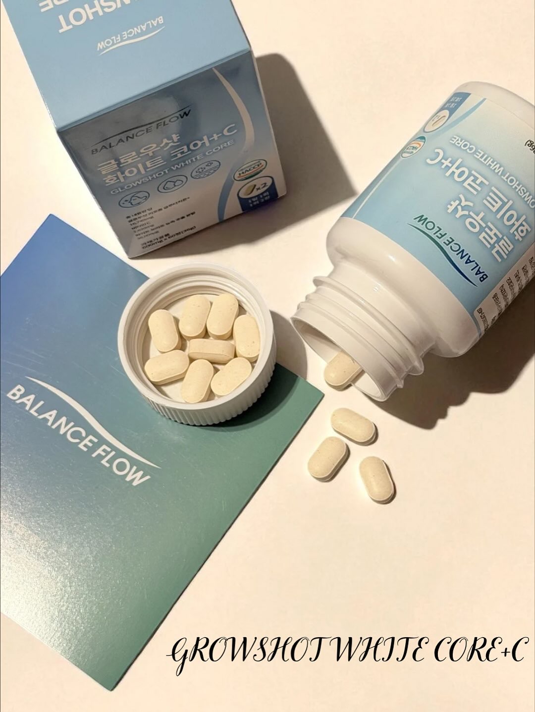グローショット ホワイトコア+C/Balance Flow/美容サプリメントを使ったクチコミ（2枚目）