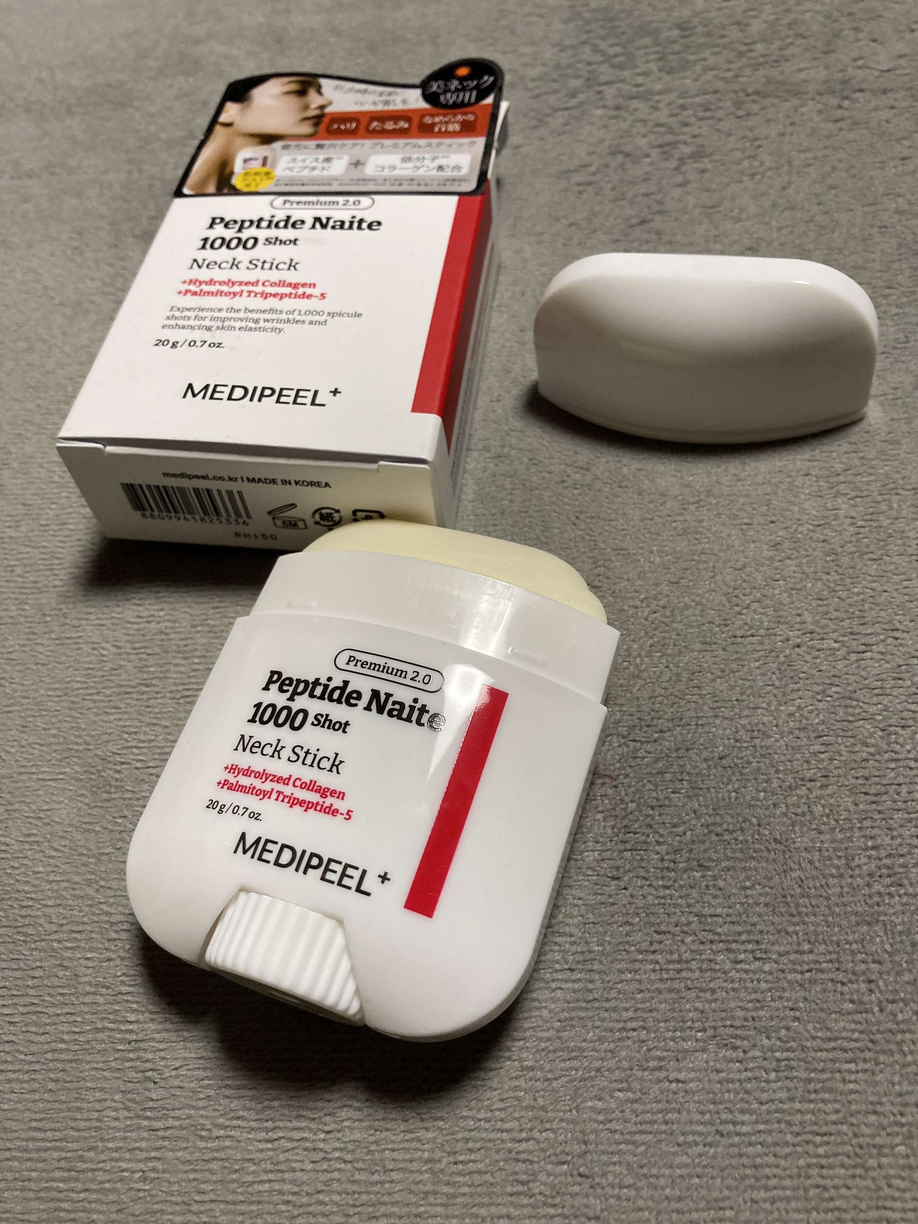 プレミアムペプチドナイテ1000ショットネックスティック/MEDIPEEL/ネック・デコルテケアを使ったクチコミ（1枚目）