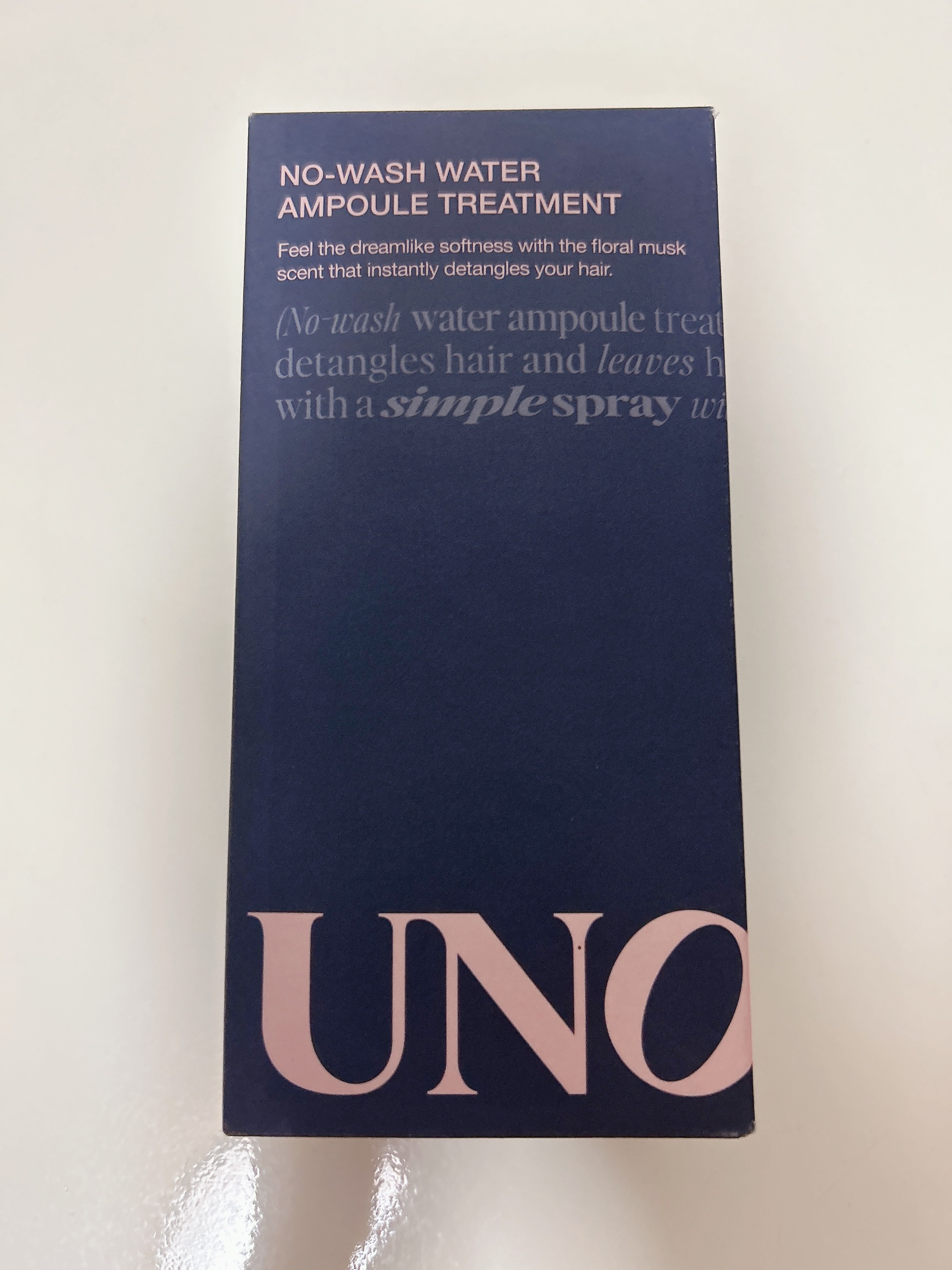 ノーウォッシュウォーターセラムトリートメント/UNOVE/ヘアトリートメントを使ったクチコミ（2枚目）