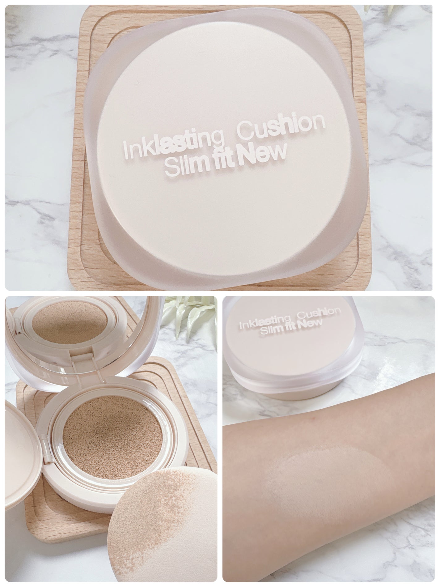インクラスティングクッションファンデーション/THE FACE SHOP/クッションファンデーションを使ったクチコミ(3枚目)
