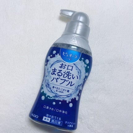 ピュオーラ 泡で出てくる洗口液 クリアミント【医薬部外品】/ピュオーラ/マウスウォッシュ・スプレーを使ったクチコミ(2枚目)