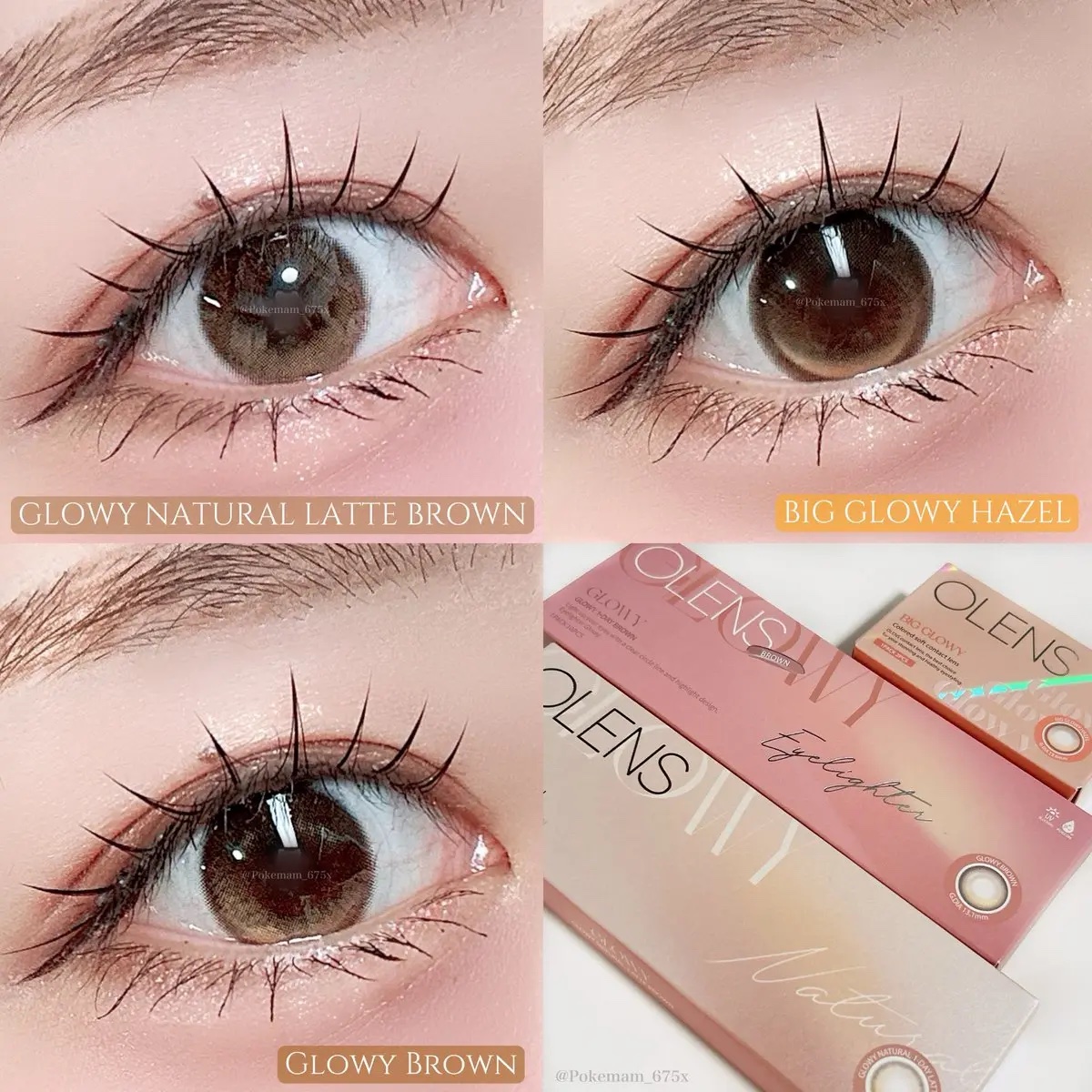 Glowy 1day/OLENS/ワンデー（１DAY）カラコンを使ったクチコミ（3枚目）