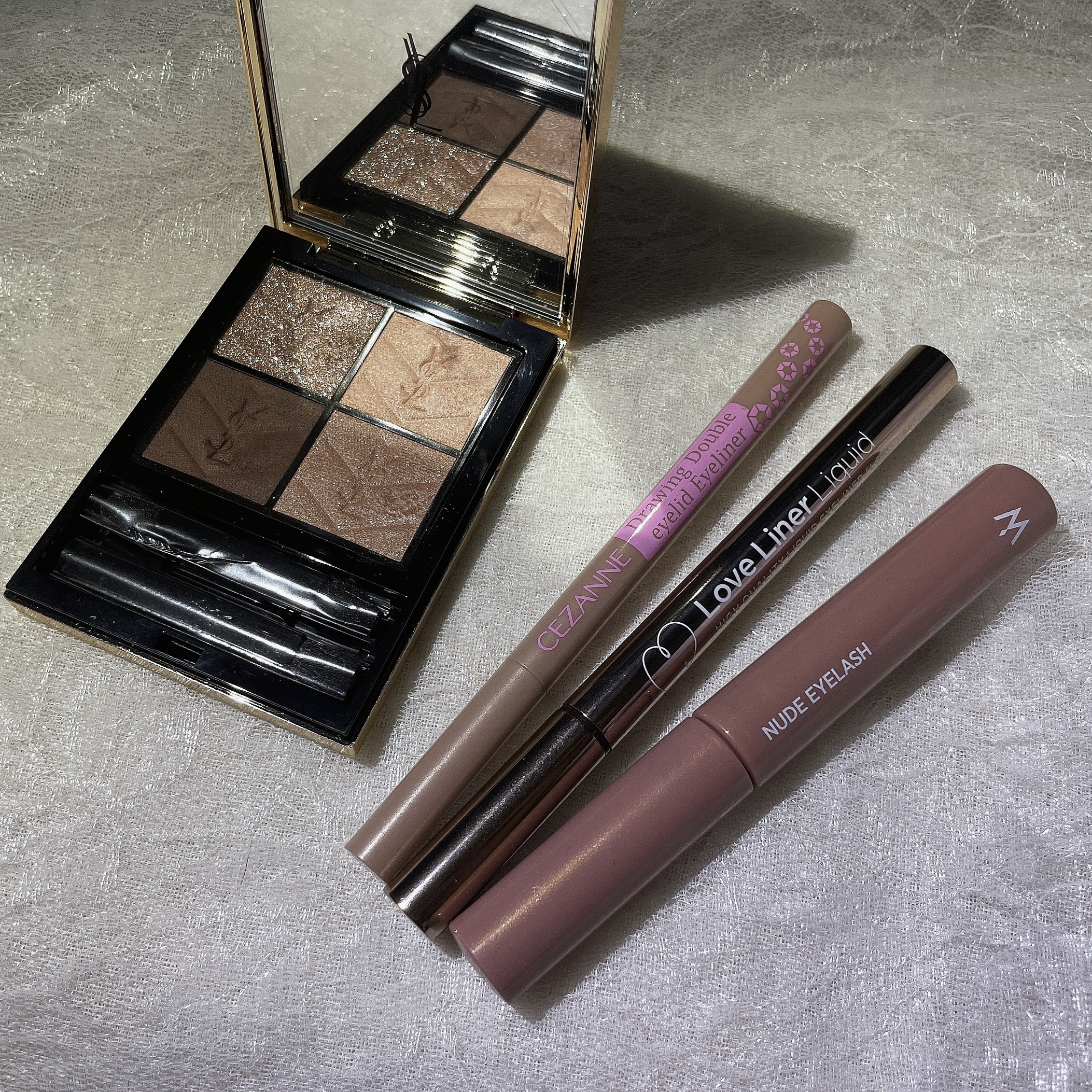 クチュール ミニ クラッチ/YVES SAINT LAURENT BEAUTE/アイシャドウパレットを使ったクチコミ（3枚目）