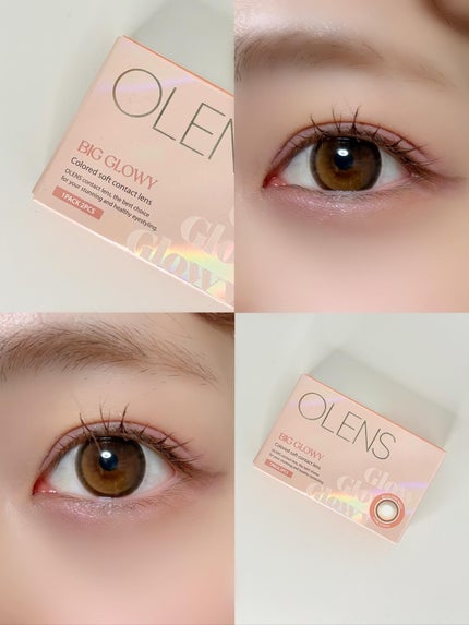 Glowy 1day/OLENS/ワンデー(1DAY)カラコンを使ったクチコミ(4枚目)