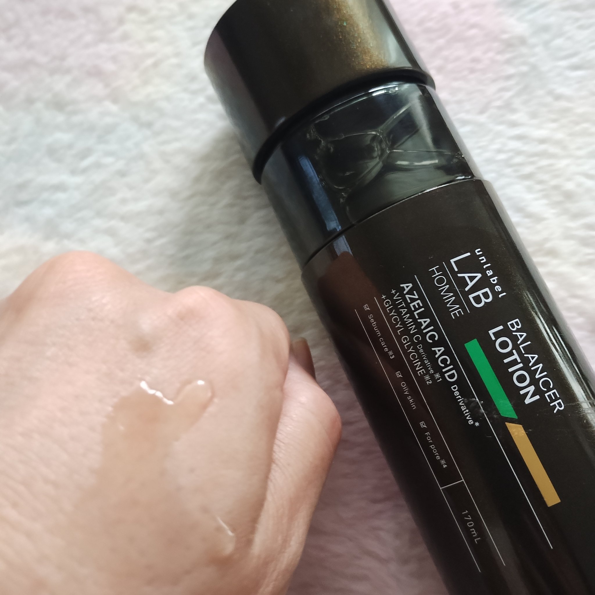 アンレーベル ラボ オム AZ バランサー ローション/unlabel/化粧水を使ったクチコミ（1枚目）